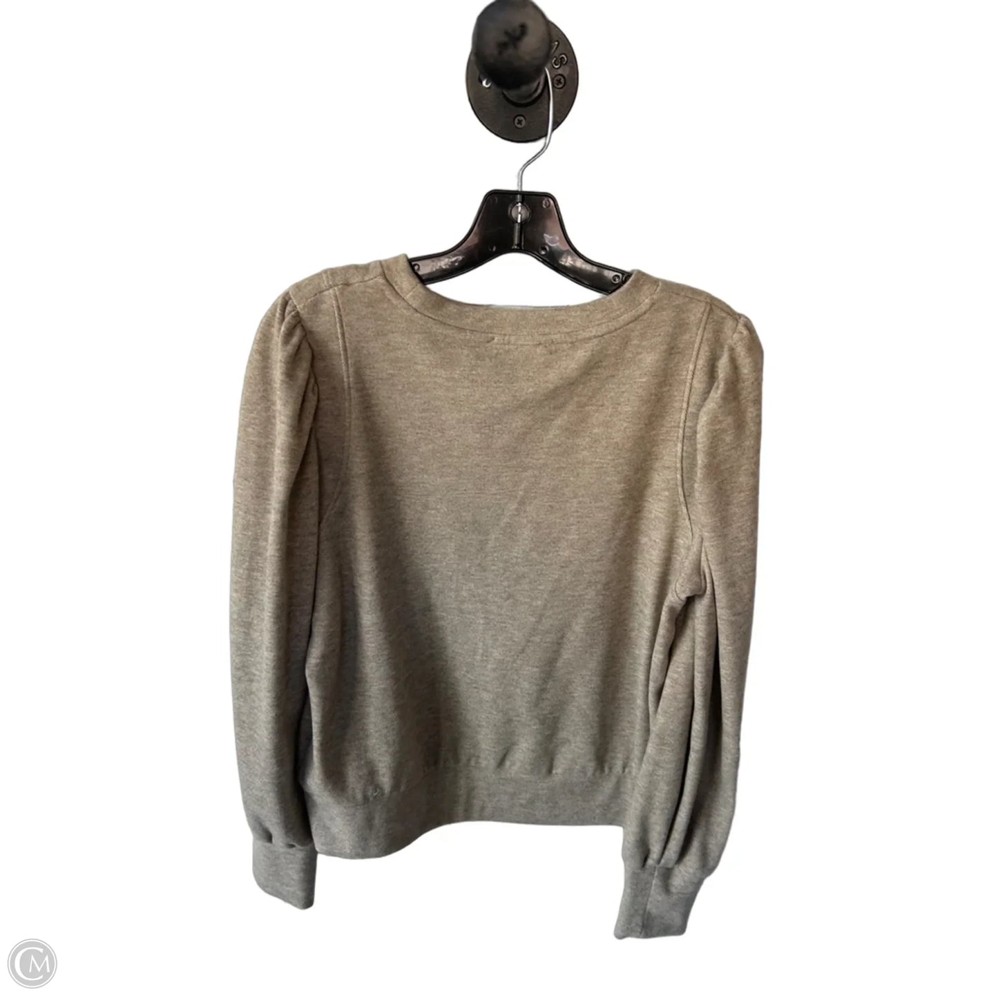 Sweatshirt Crewneck By Evereve In Tan, Size: M