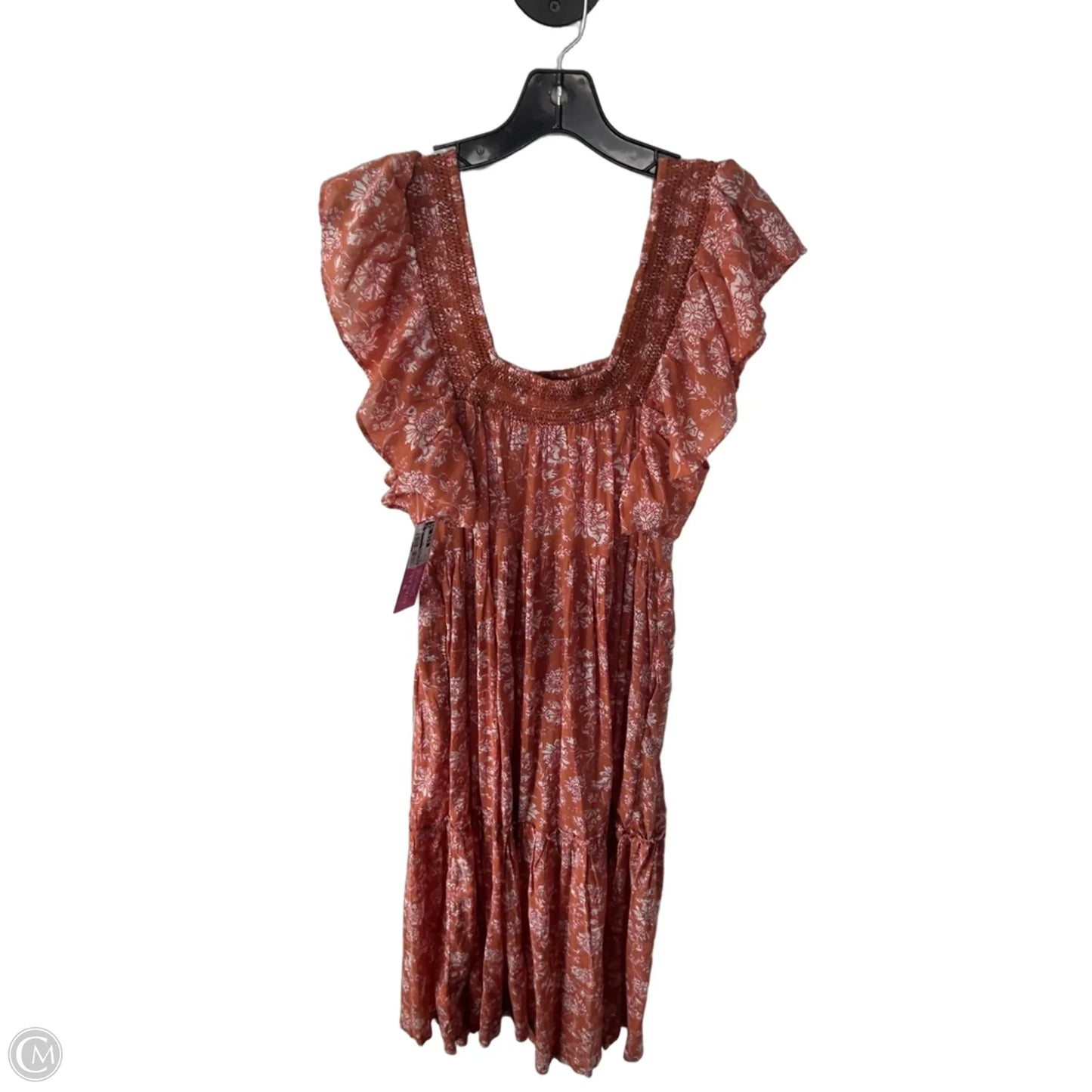 Dress Casual Maxi By Free People In Orange, Size: M