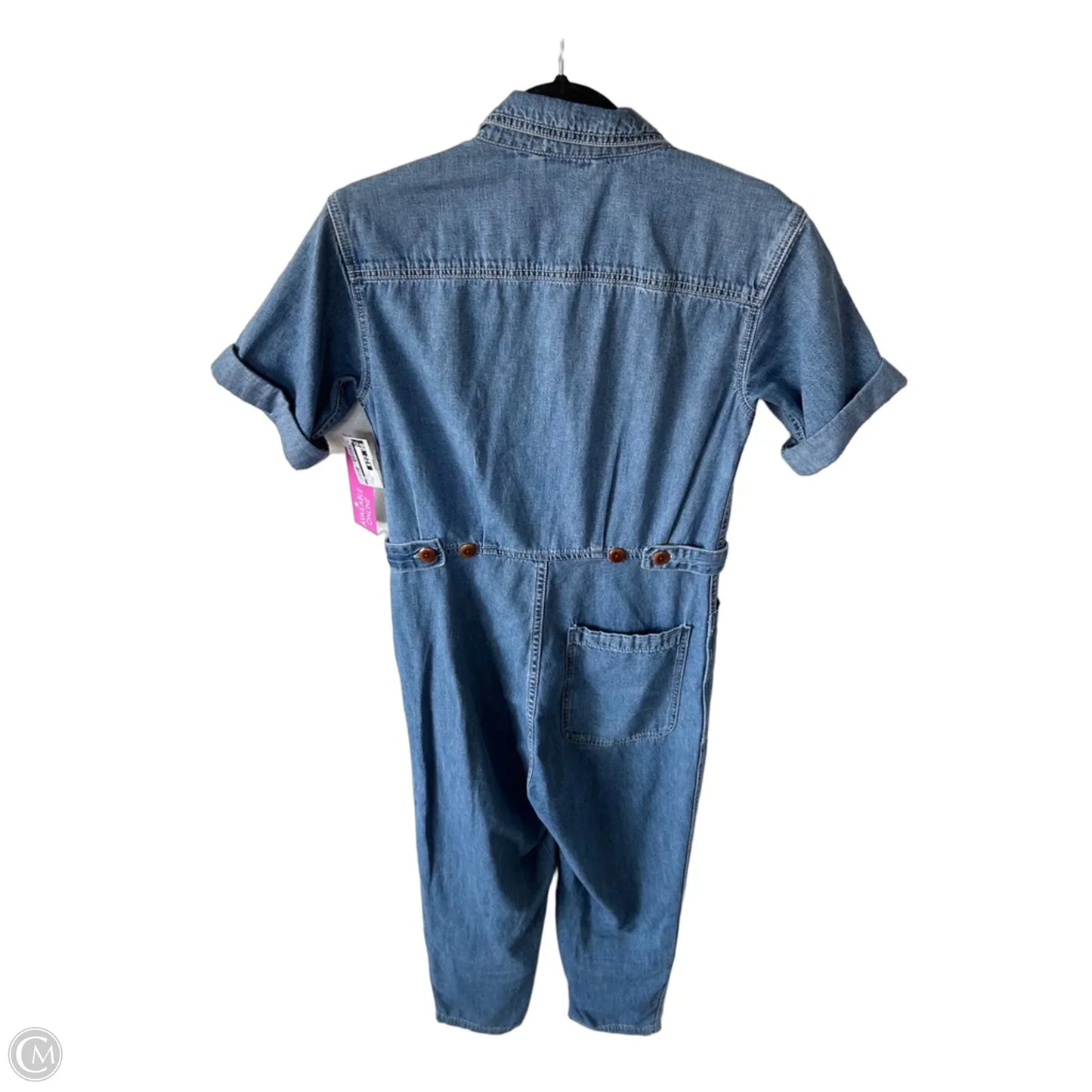 Jumpsuit By Cmb In Blue Denim, Size: Xs