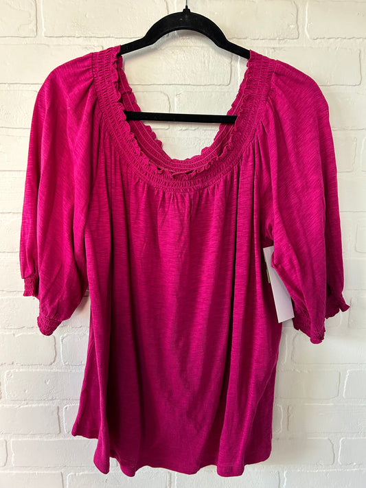 Top 3/4 Sleeve By Knox Rose  Size: Xl