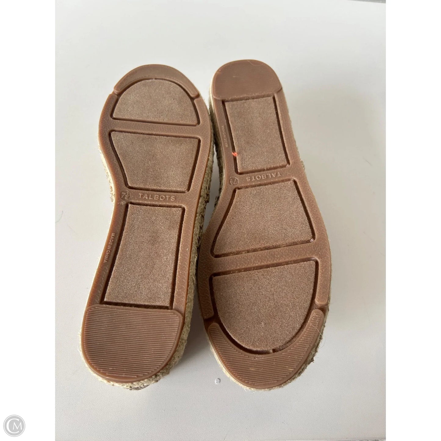 Shoes Flats By Talbots In Tan, Size: 7.5