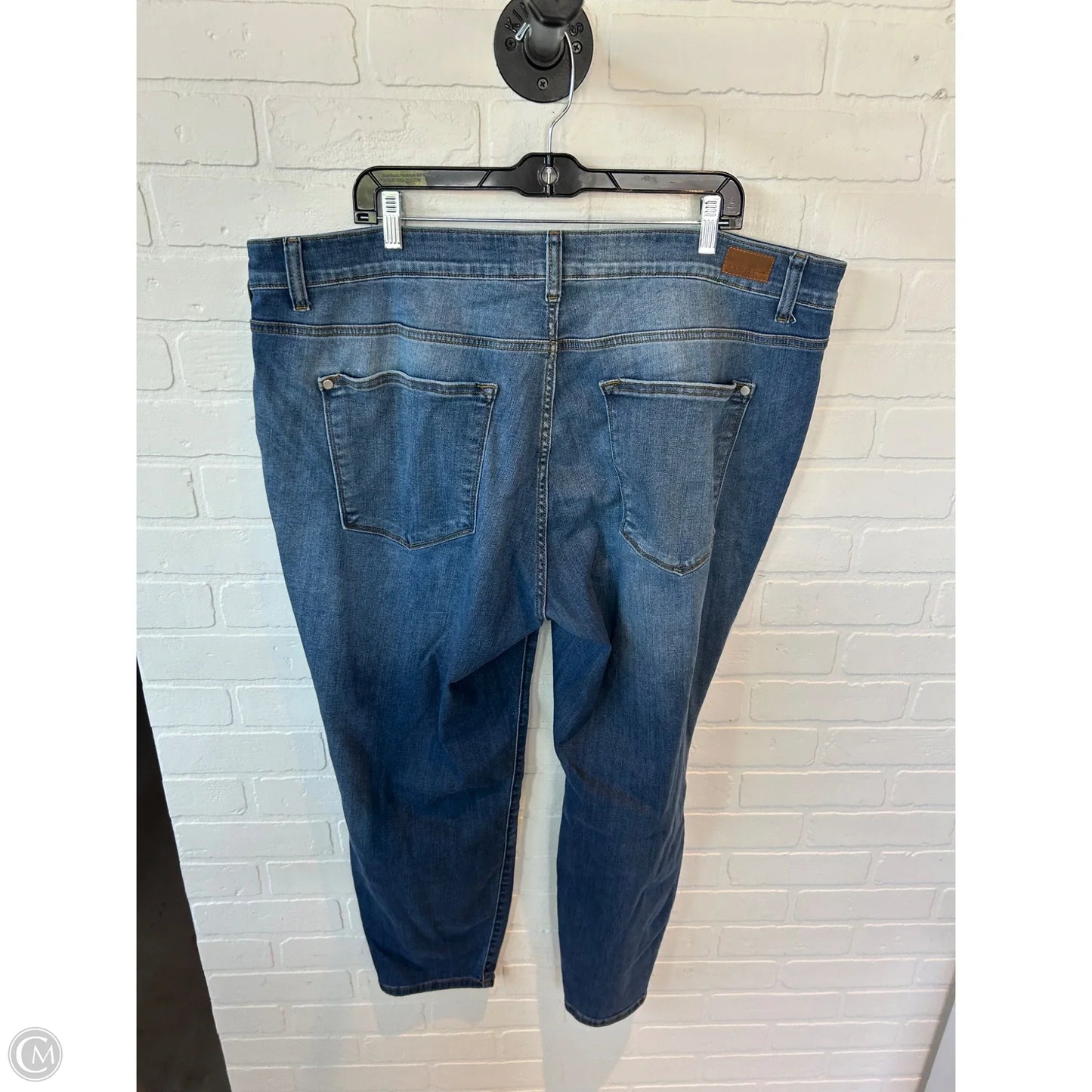 Jeans Boyfriend By Judy Blue In Blue Denim, Size: 22