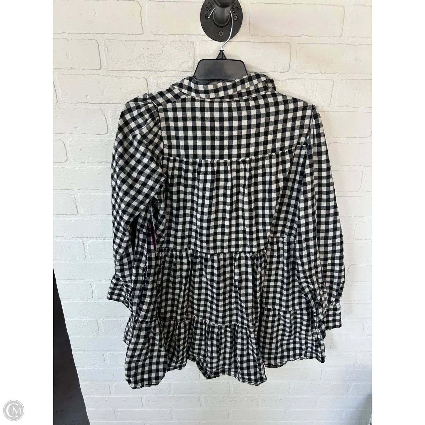 Dress Casual Short By Zara In Black & White, Size: S