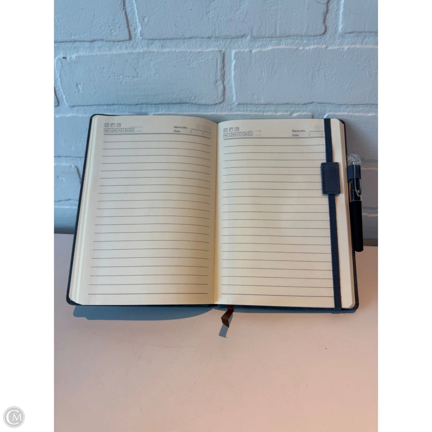 NEW! LEATHER JOURNAL W/ PEN