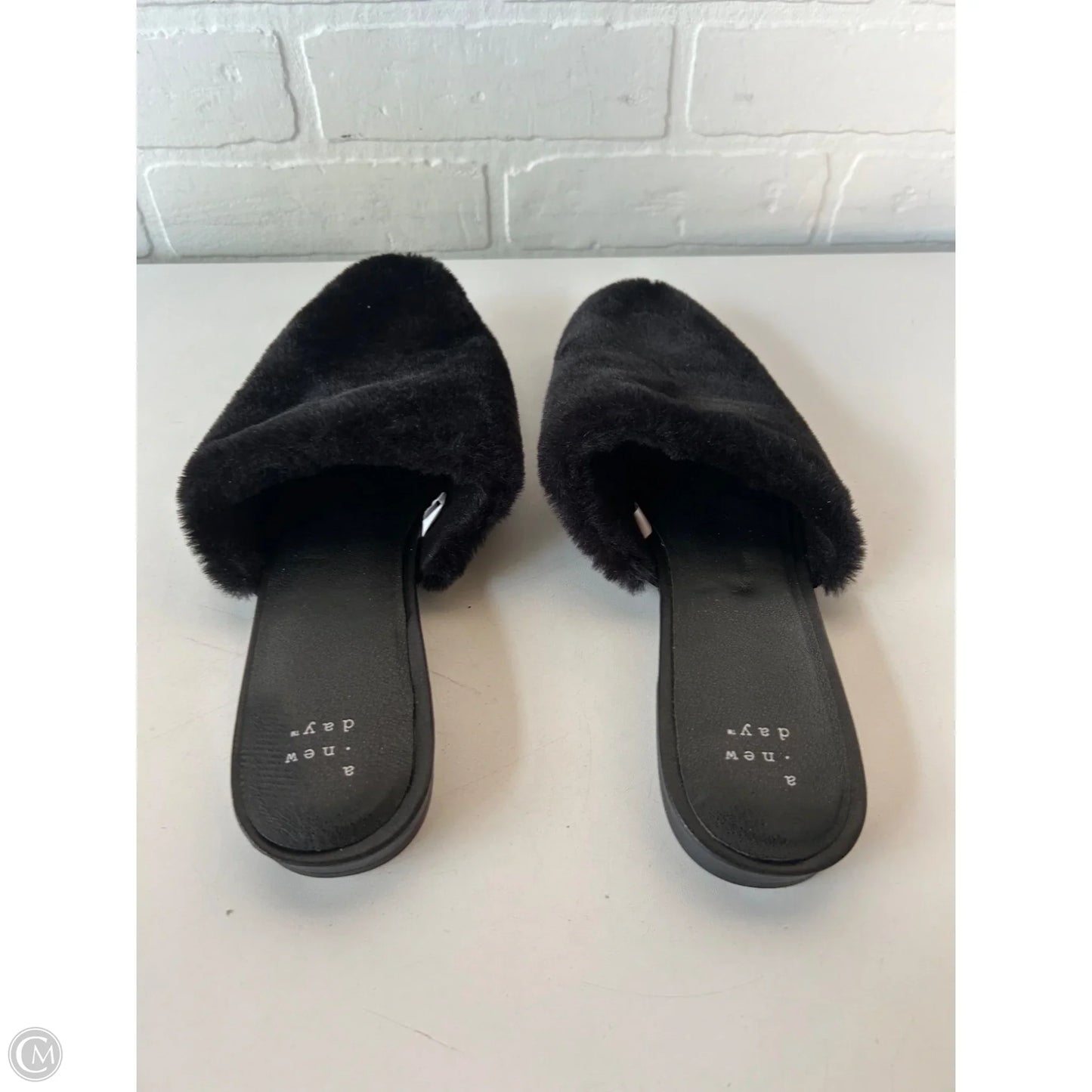 Shoes Flats By A New Day In Black, Size: 9