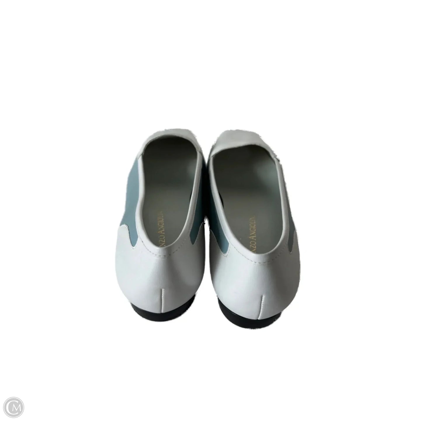 Shoes Flats By Enzo Angiolini In Blue & White, Size: 7