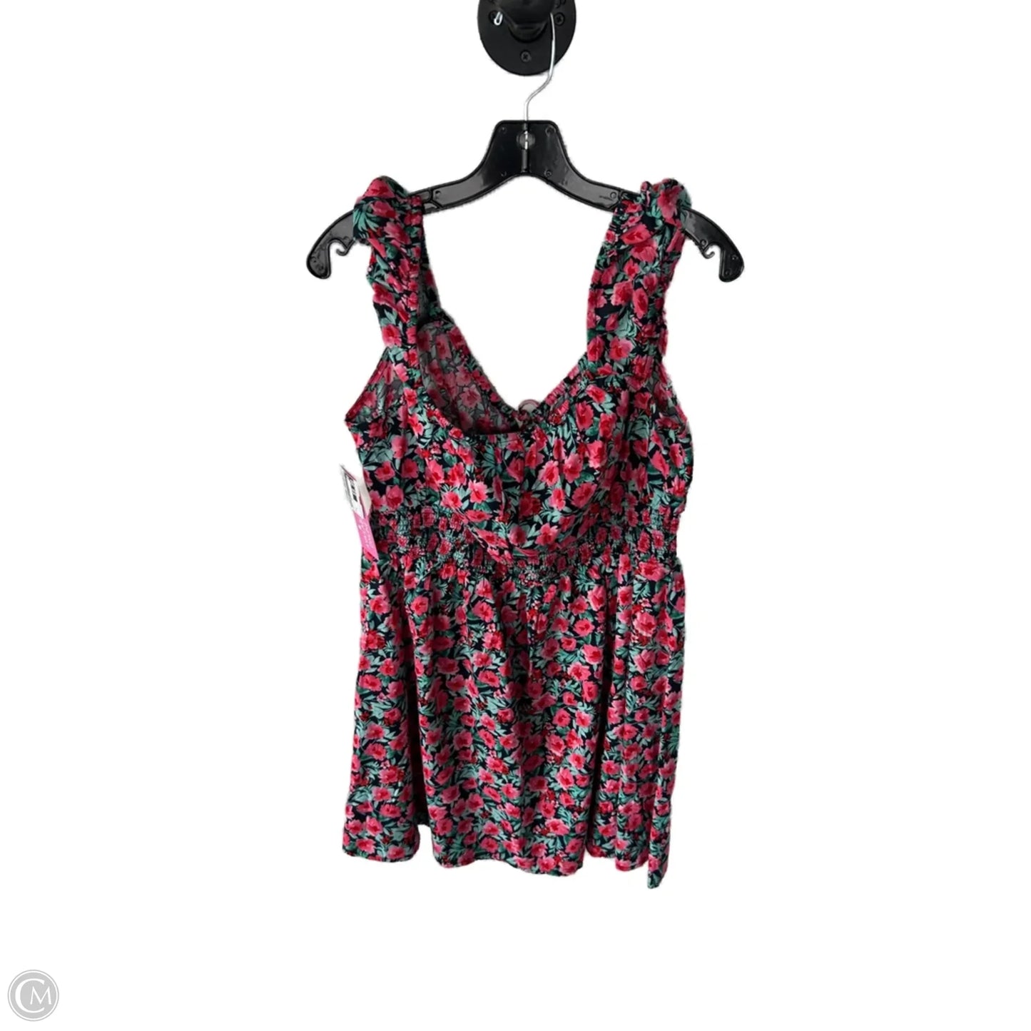 Dress Casual Short By Old Navy In Blue & Pink, Size: L