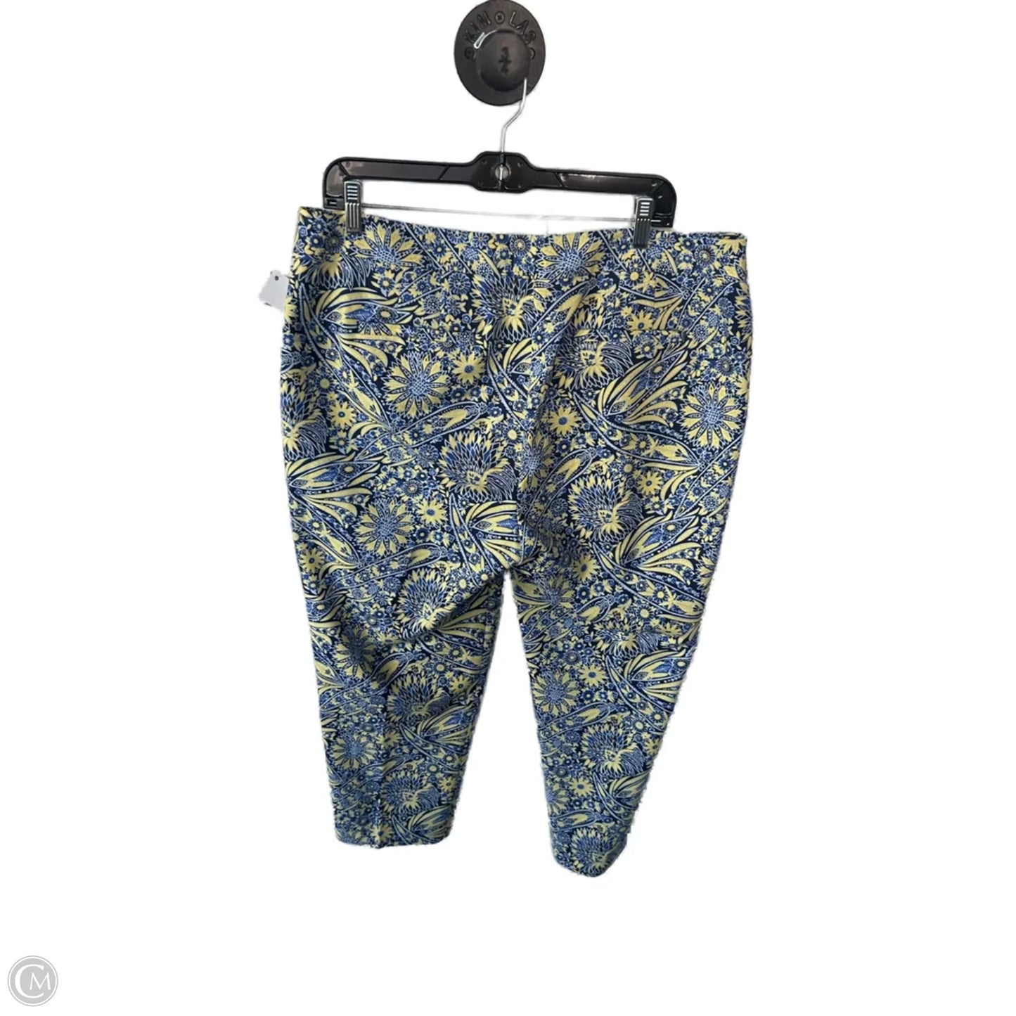 Pants Chinos & Khakis By Talbots In Blue & Yellow, Size: Xl