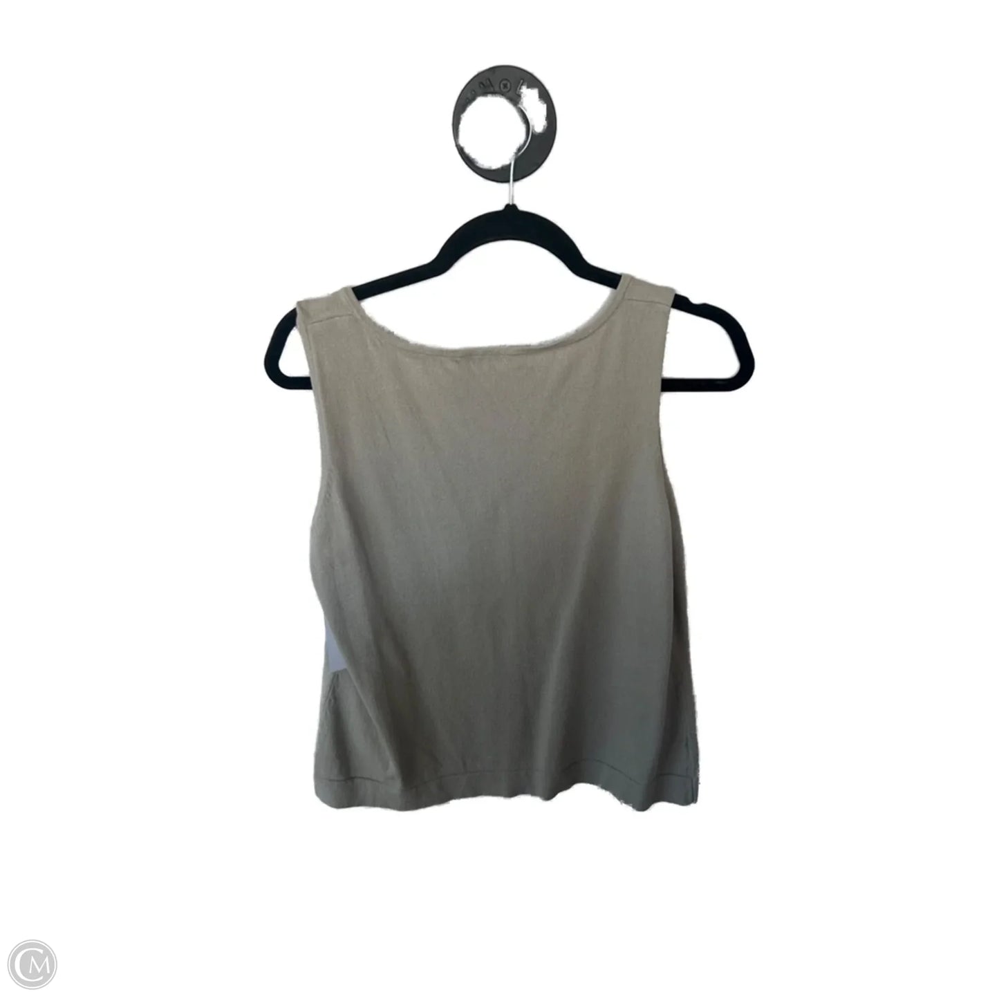 Top Sleeveless By Ann Taylor In Tan, Size: Xl