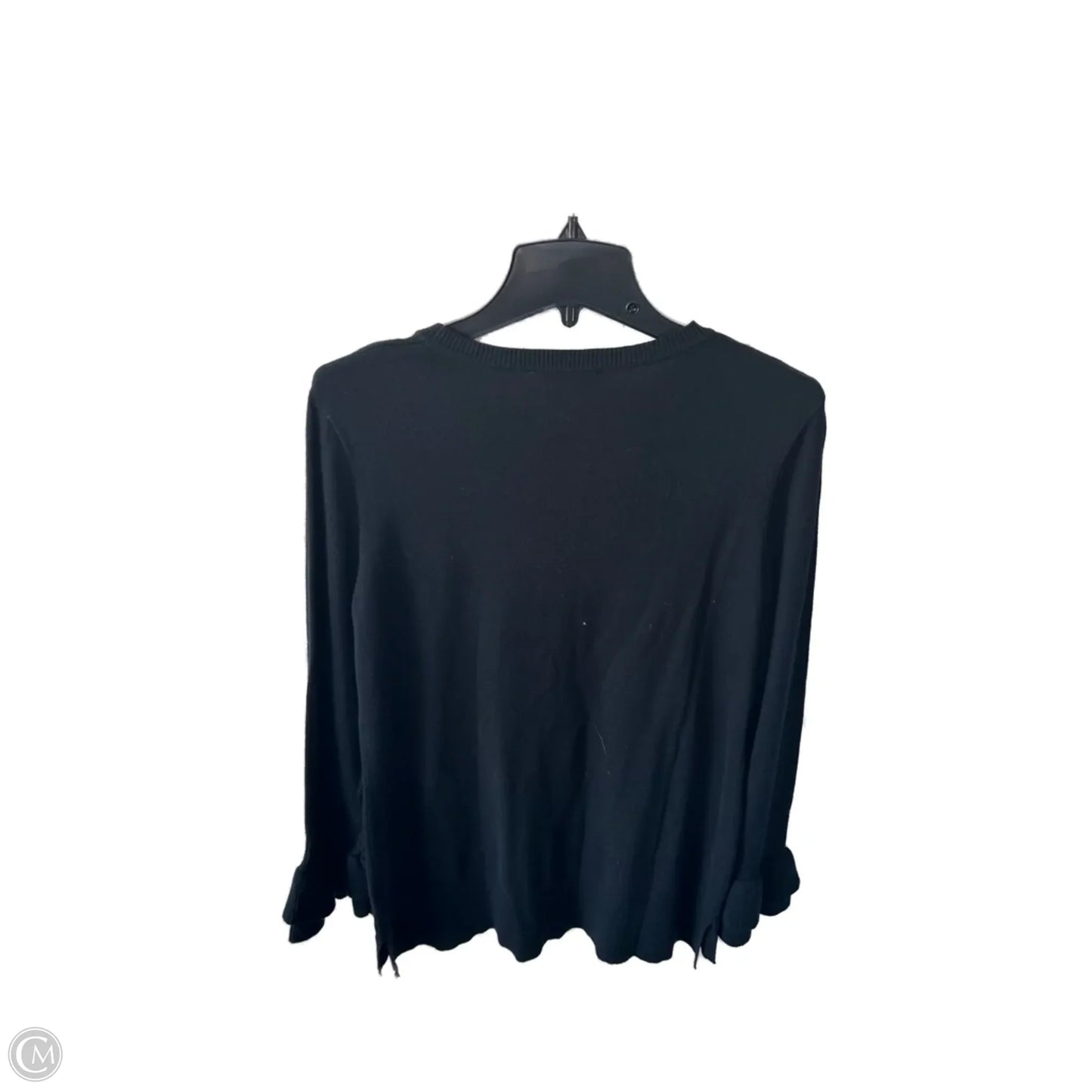 Sweater By Isaac Mizrahi Live Qvc In Black, Size: M