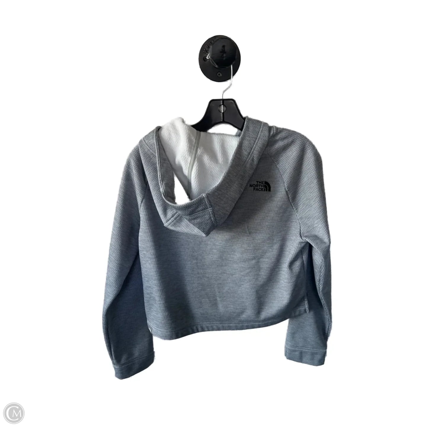 Sweatshirt Hoodie By The North Face In Grey, Size: M