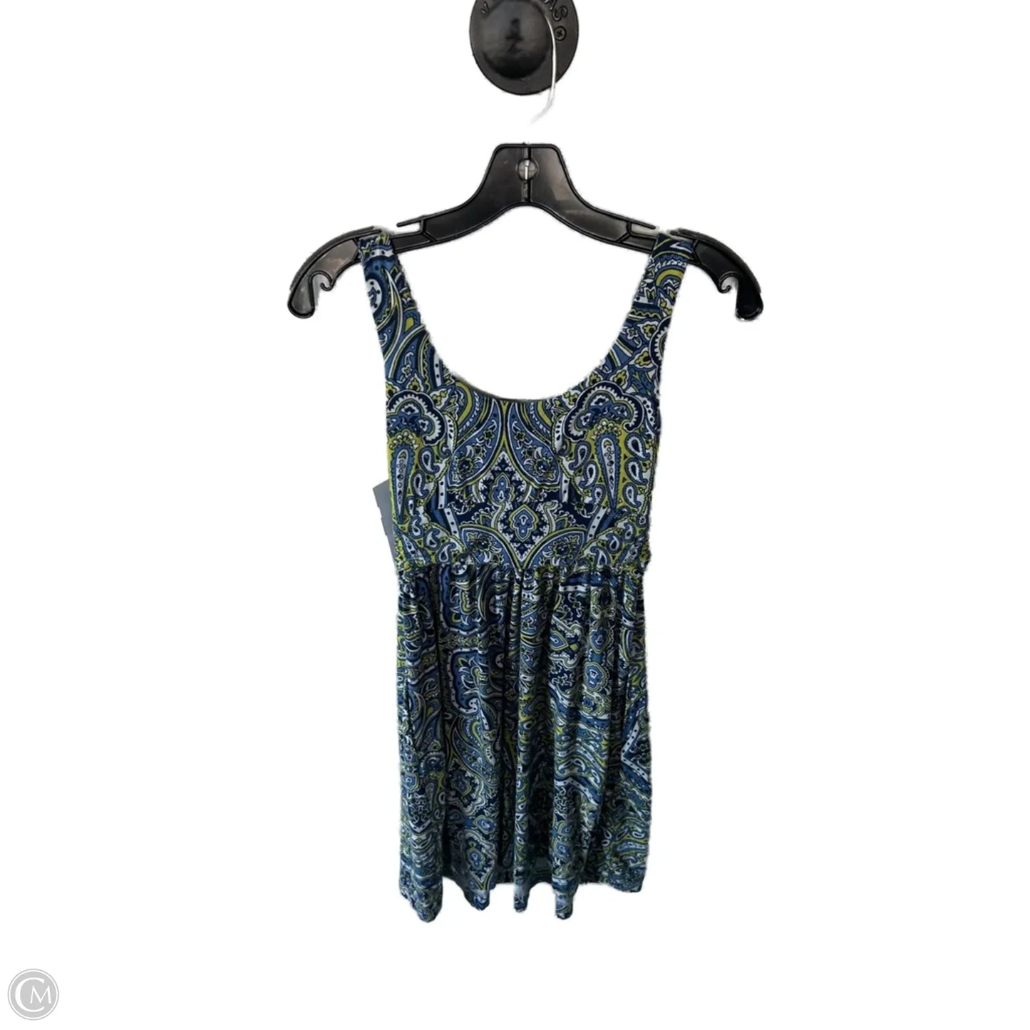 Dress Casual Short By Soma In Blue & Green, Size: Xs