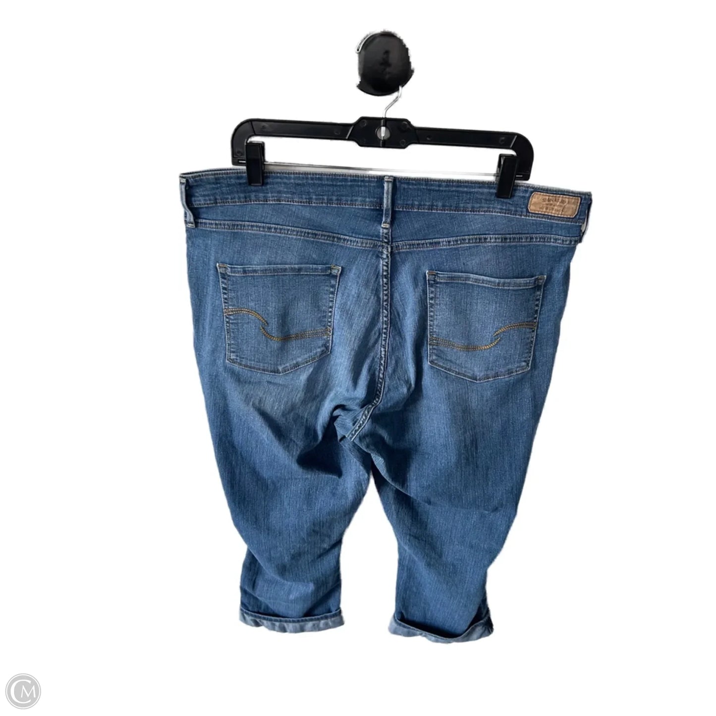 Capris By Levis In Blue Denim, Size: 20