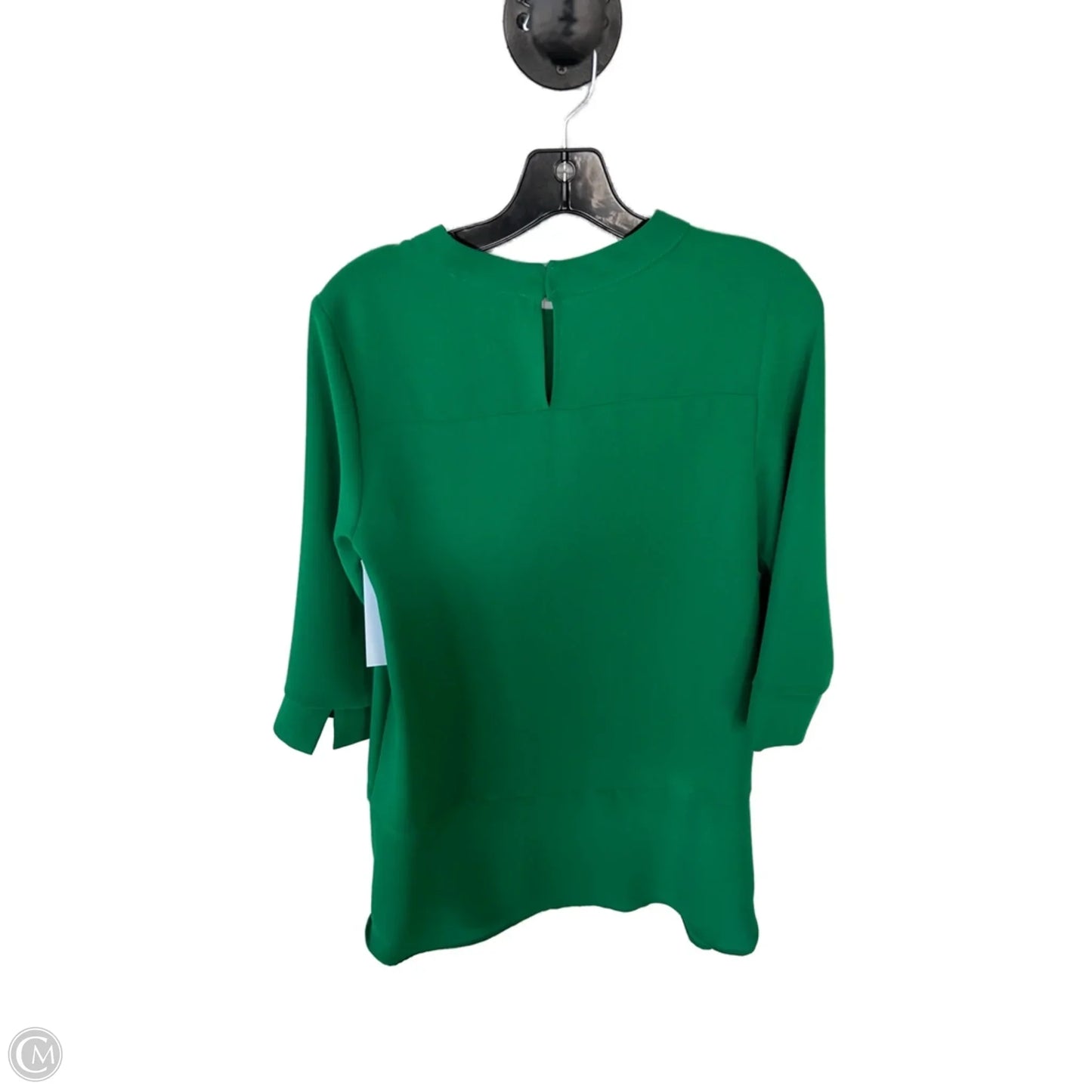 Tunic 3/4 Sleeve By Zara In Green, Size: Xs