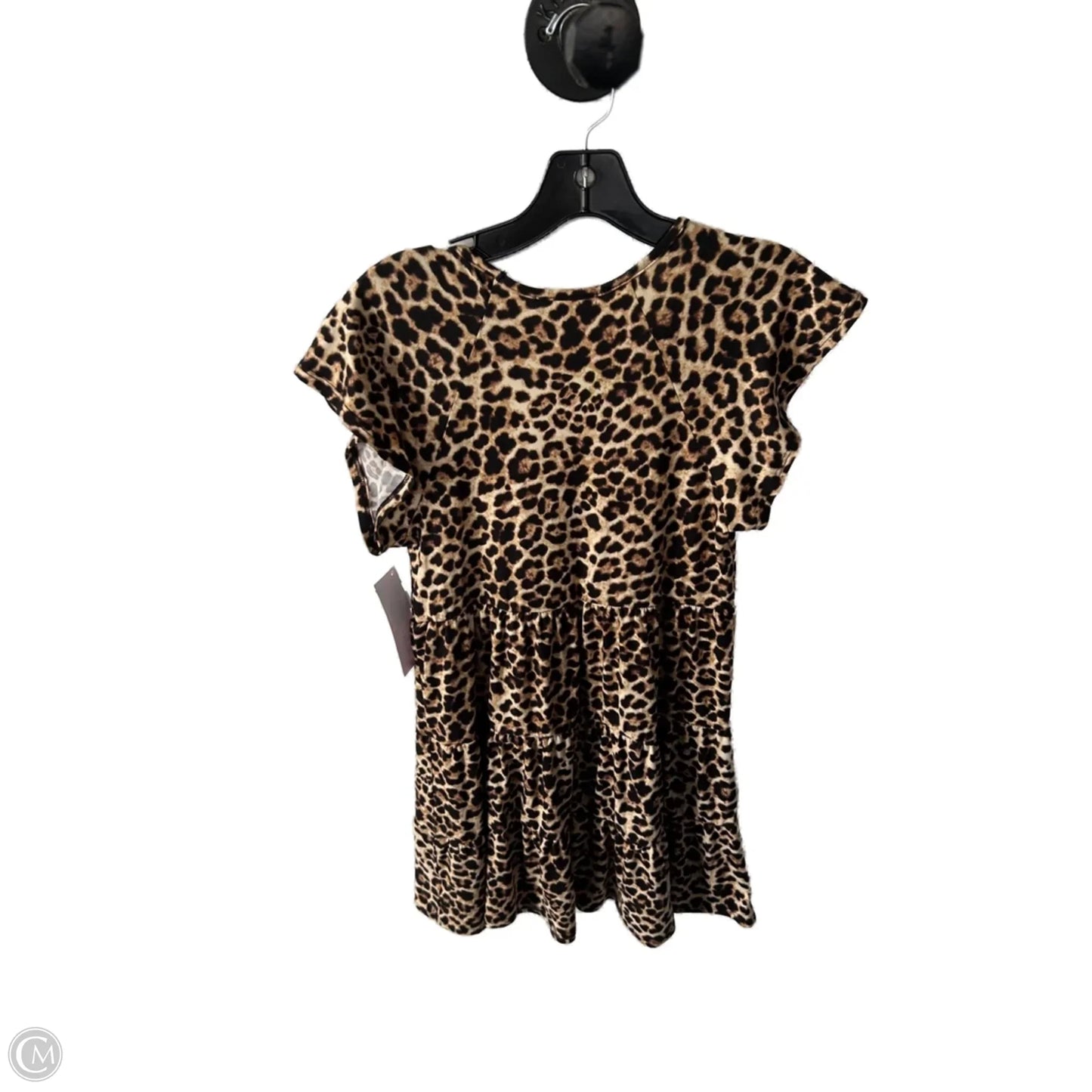 Dress Casual Short By Clothes Mentor In Animal Print, Size: M