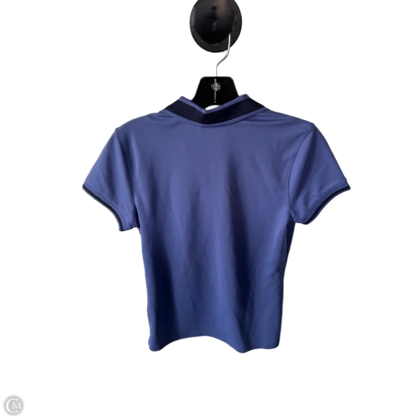 Athletic Top Short Sleeve By Lady Hagen In Blue, Size: Xs