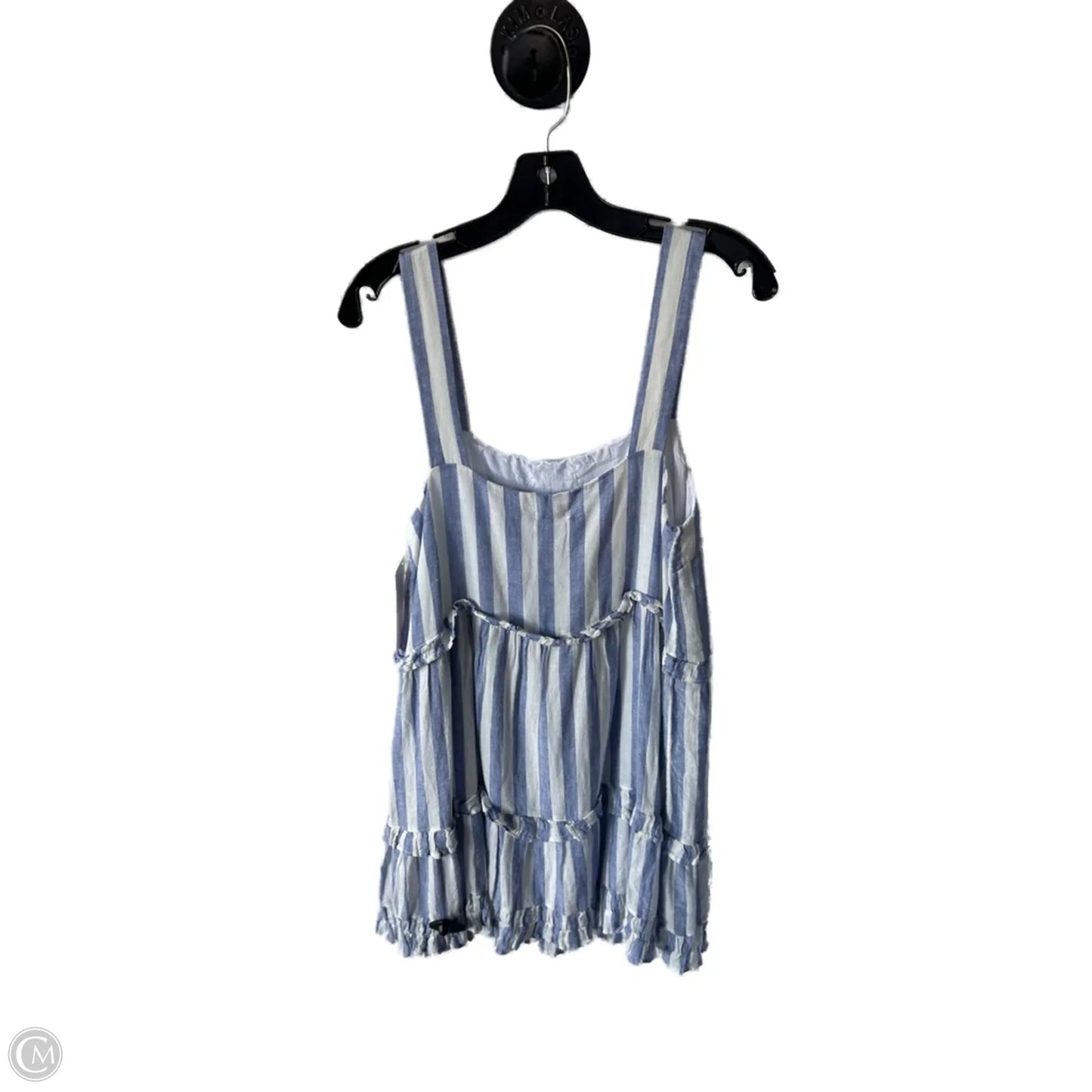 Dress Casual Short By Rails In Blue & White, Size: M