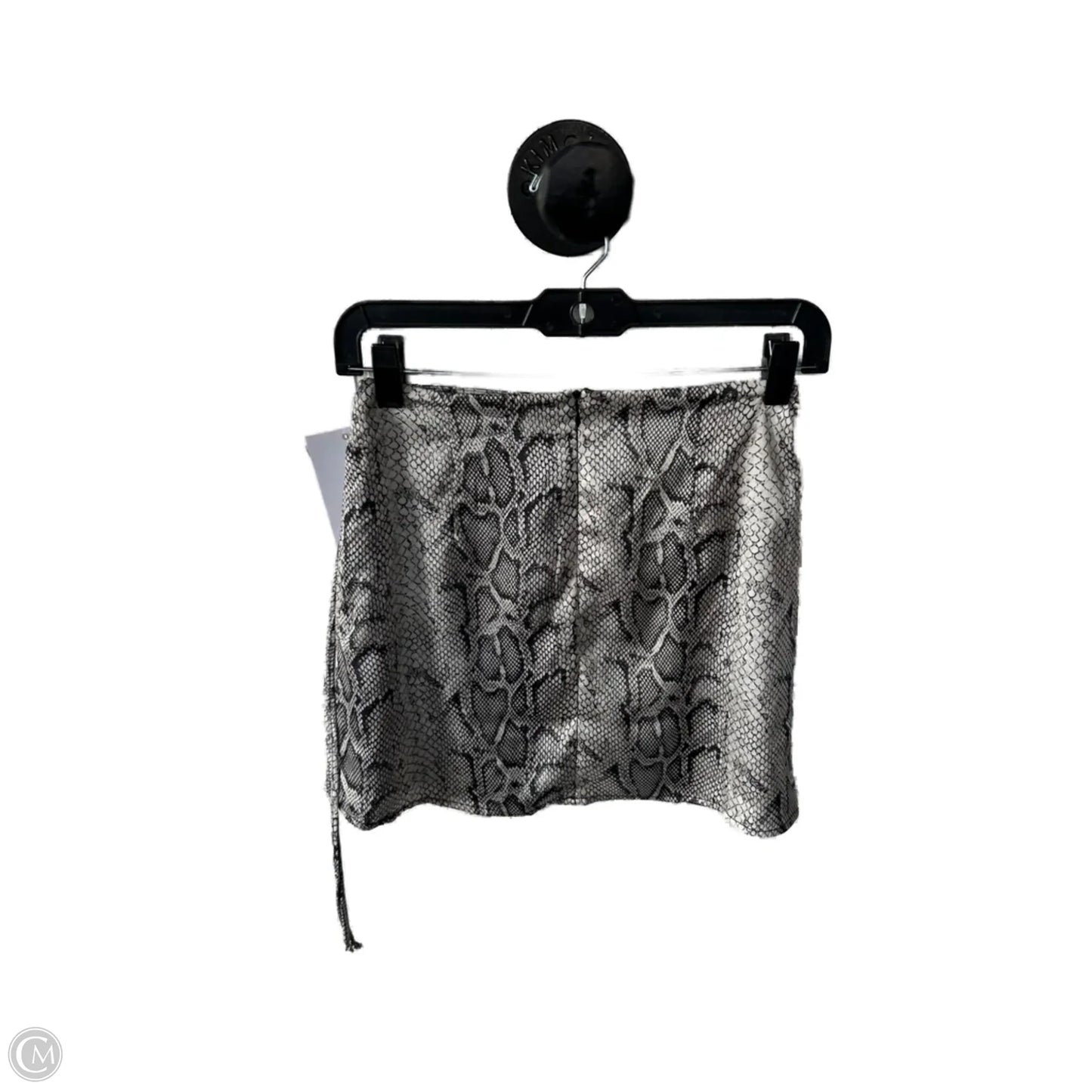 Skirt Mini & Short By Altard State In Snakeskin Print, Size: 0