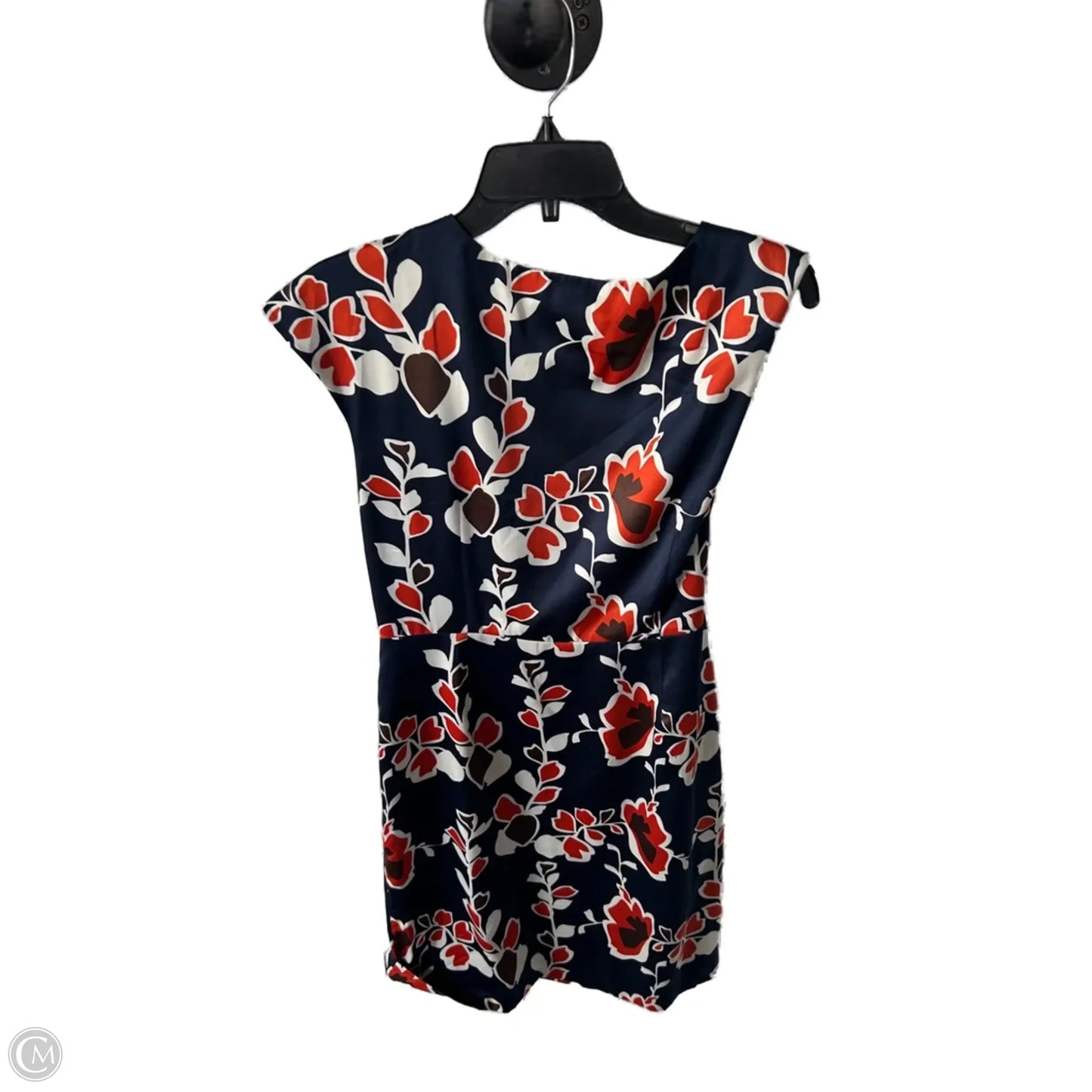 Dress Work By Banana Republic In Blue & Orange, Size: M