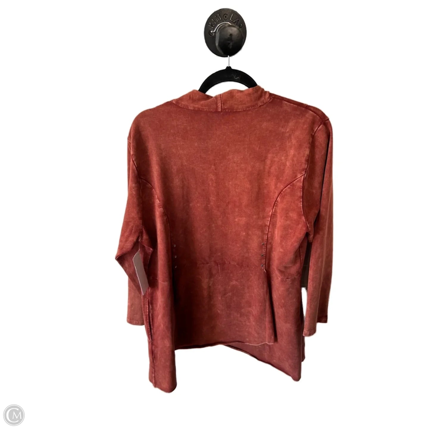 Cardigan By Coldwater Creek In Orange, Size: Xlp