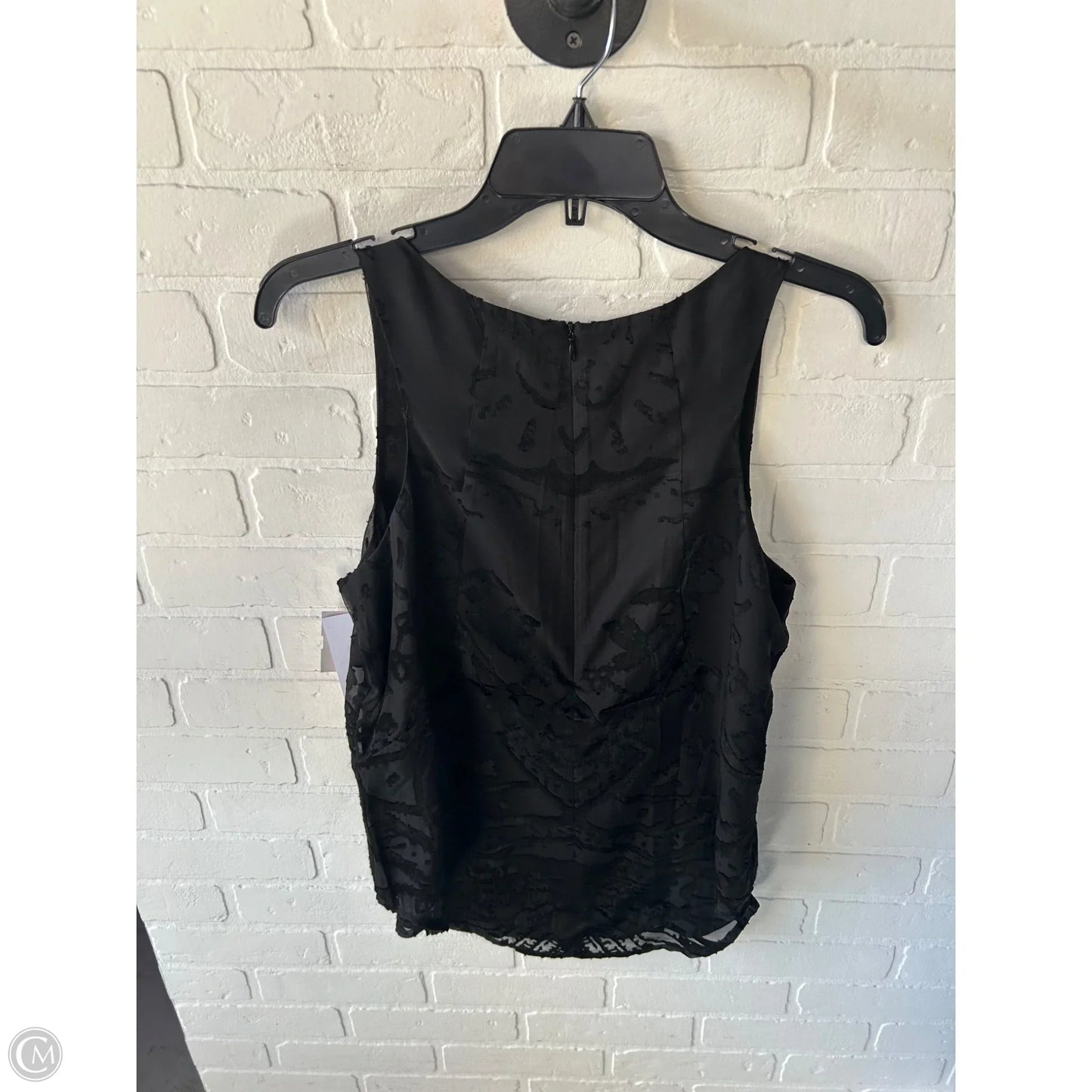 Top Sleeveless By Cabi In Black, Size: S