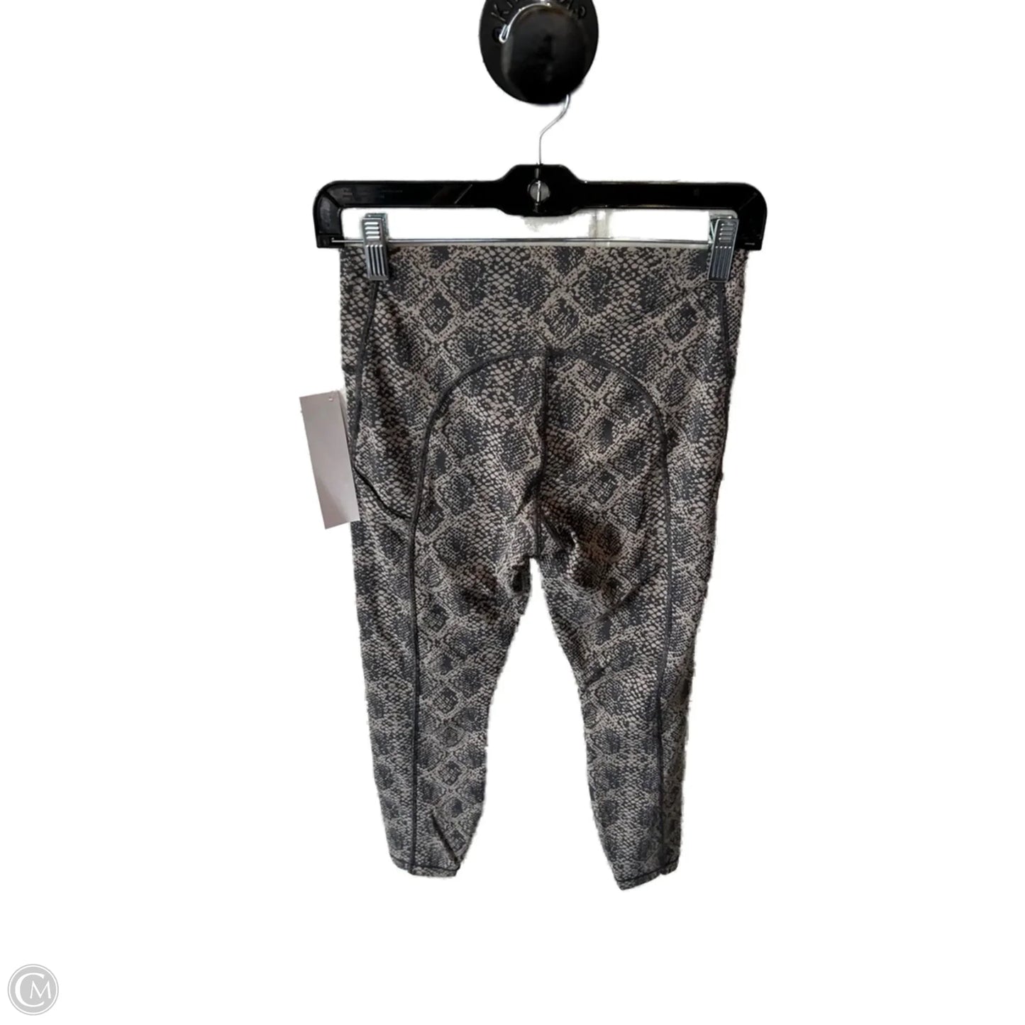 Athletic Capris By Athleta In Snakeskin Print, Size: Xsp