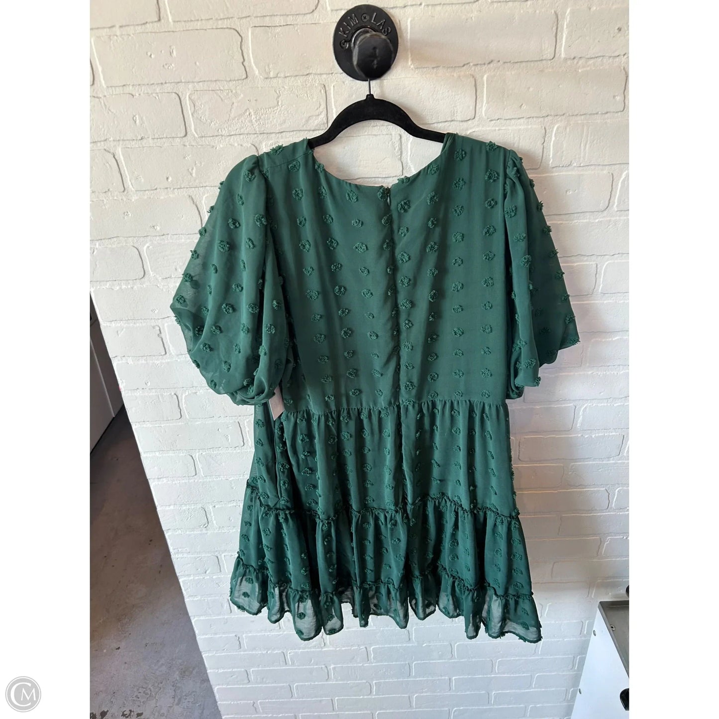 Dress Casual Short By Arula In Green, Size: Xl