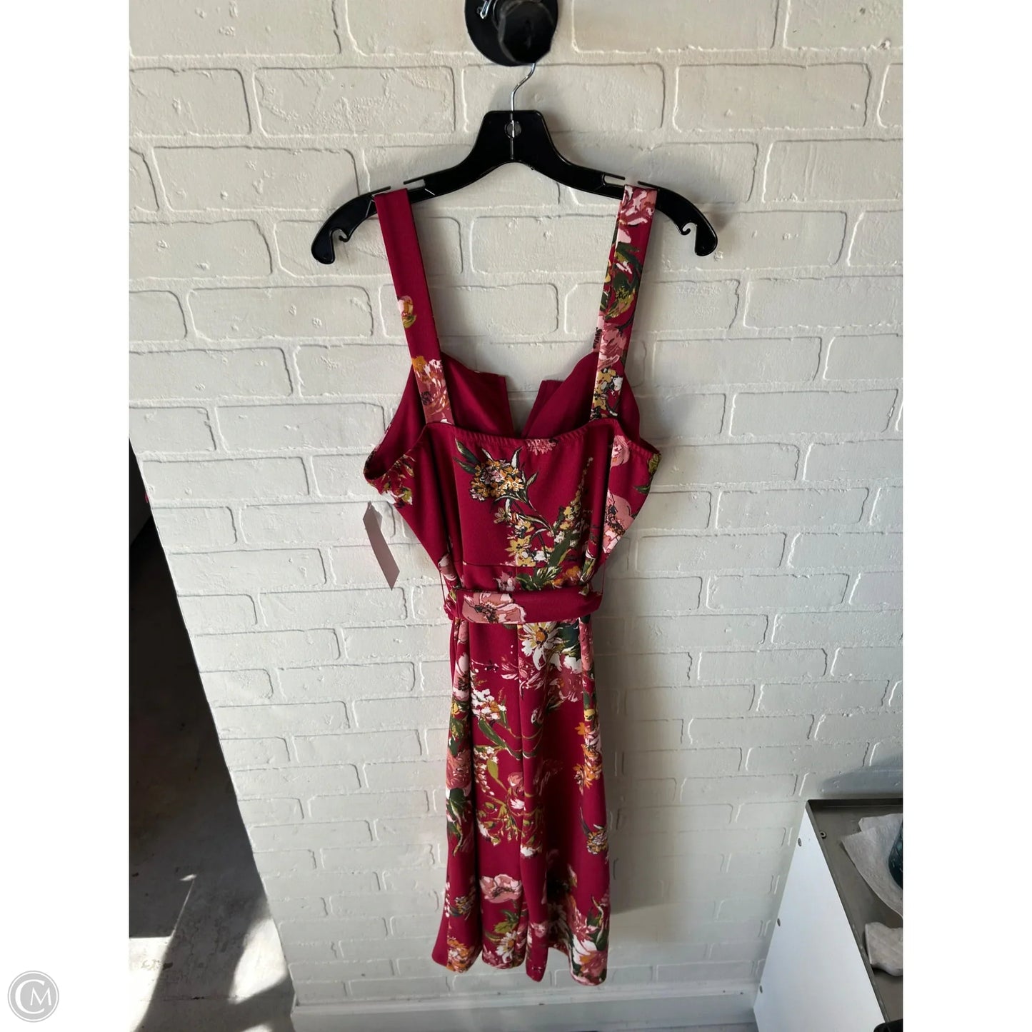 Jumpsuit By Xhilaration In Red & White, Size: Xl