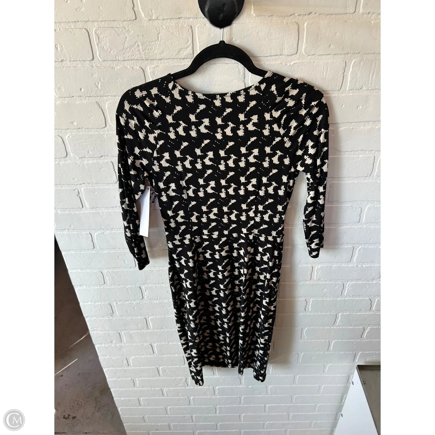 Dress Work By Ann Taylor In Black & Cream, Size: Xs