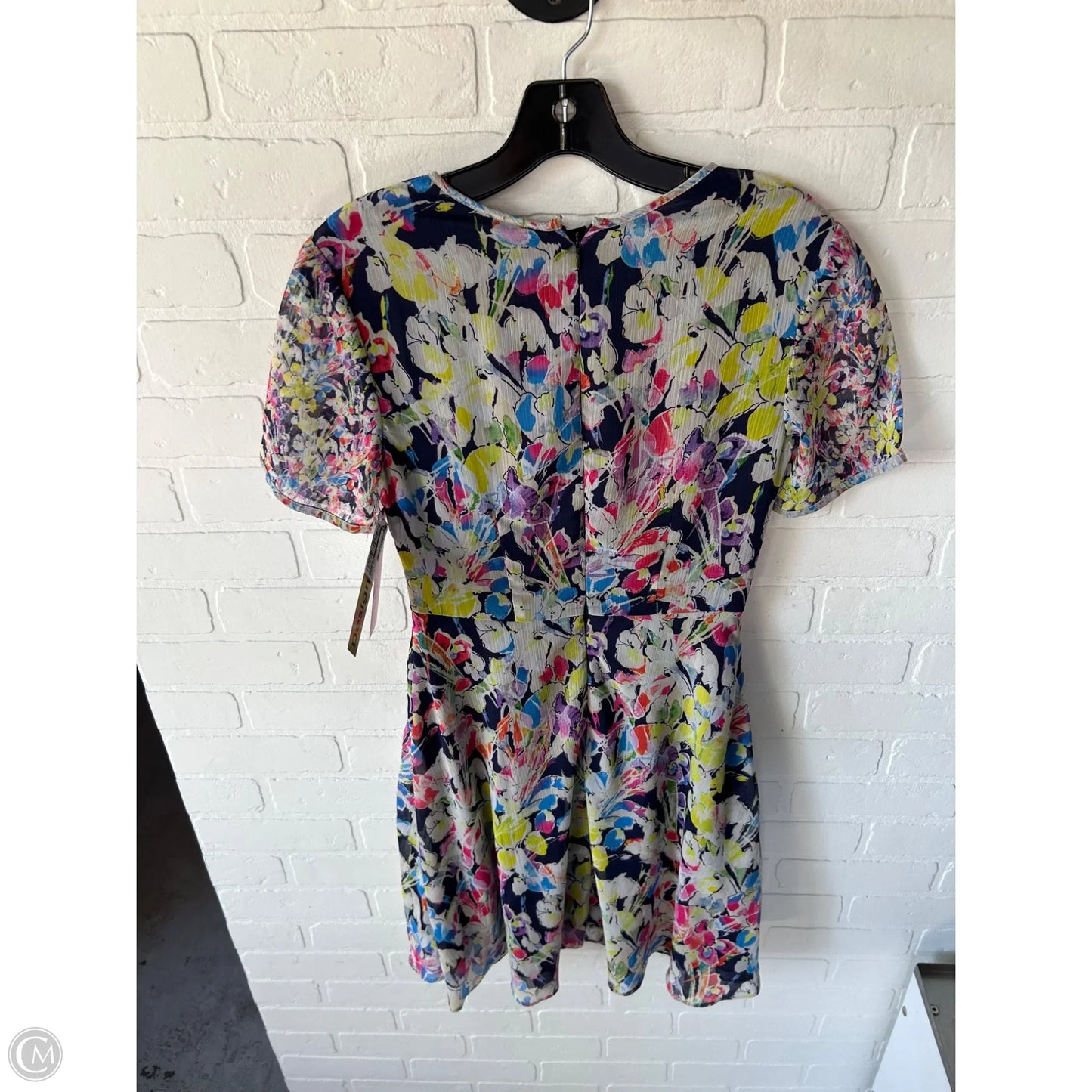 Dress Designer By Jason Wu In Blue & Yellow, Size: Xs