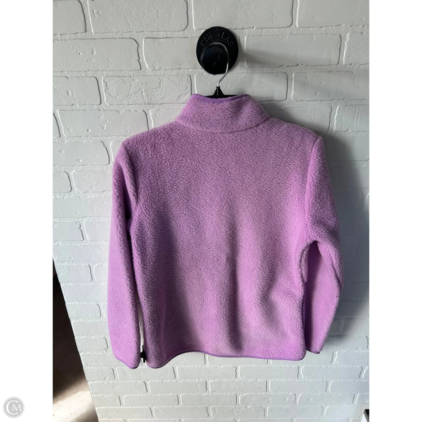 Jacket Fleece By Talbots In Pink, Size: S