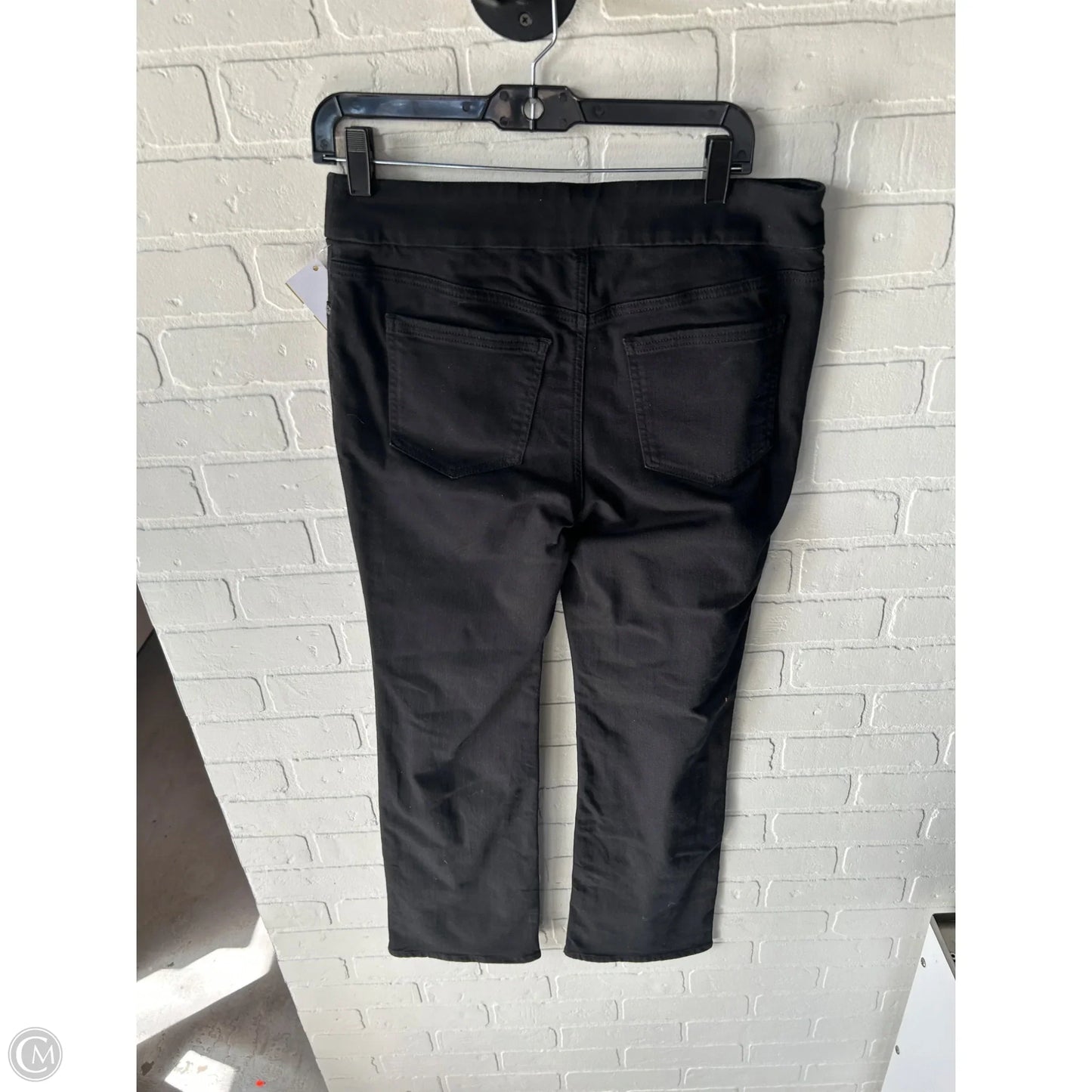 Jeans Jeggings By Chicos In Black Denim, Size: 6