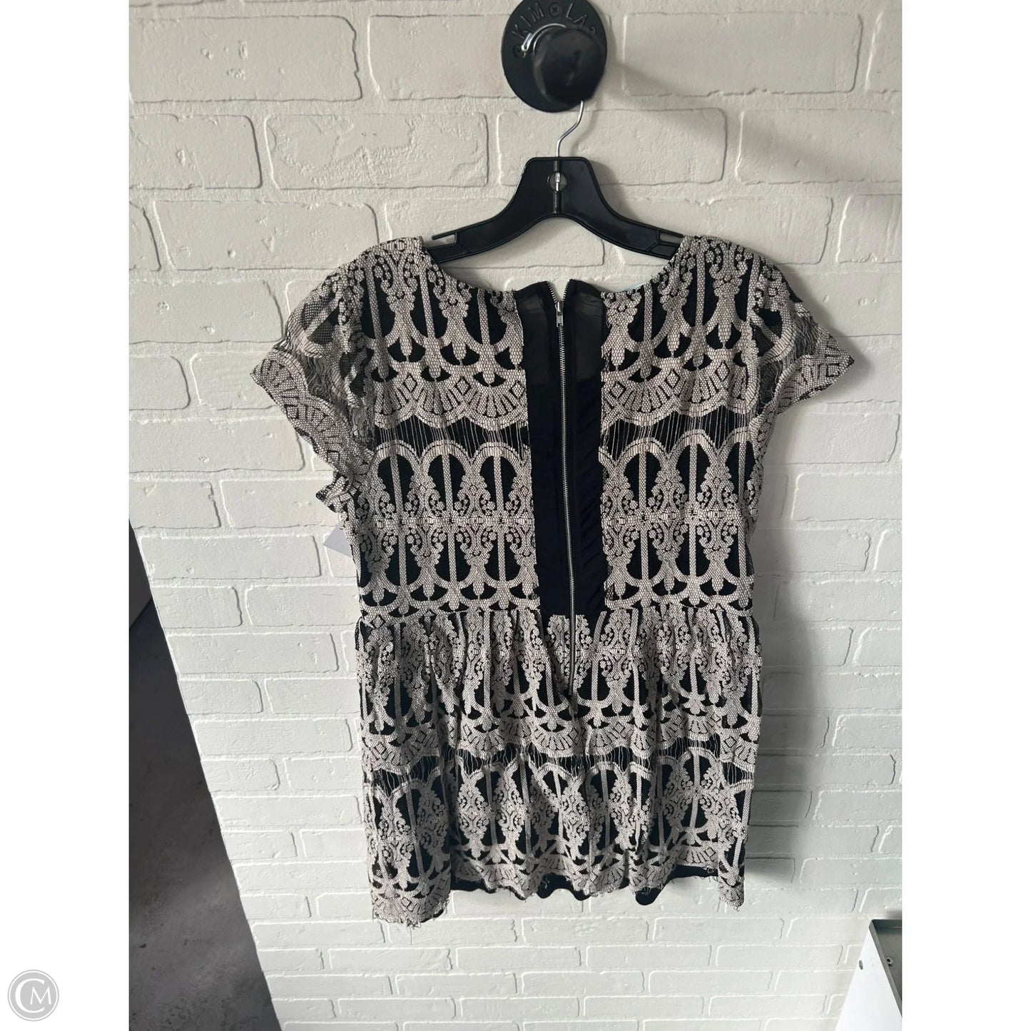 Dress Party Short By Maurices In Black & Cream, Size: Xl