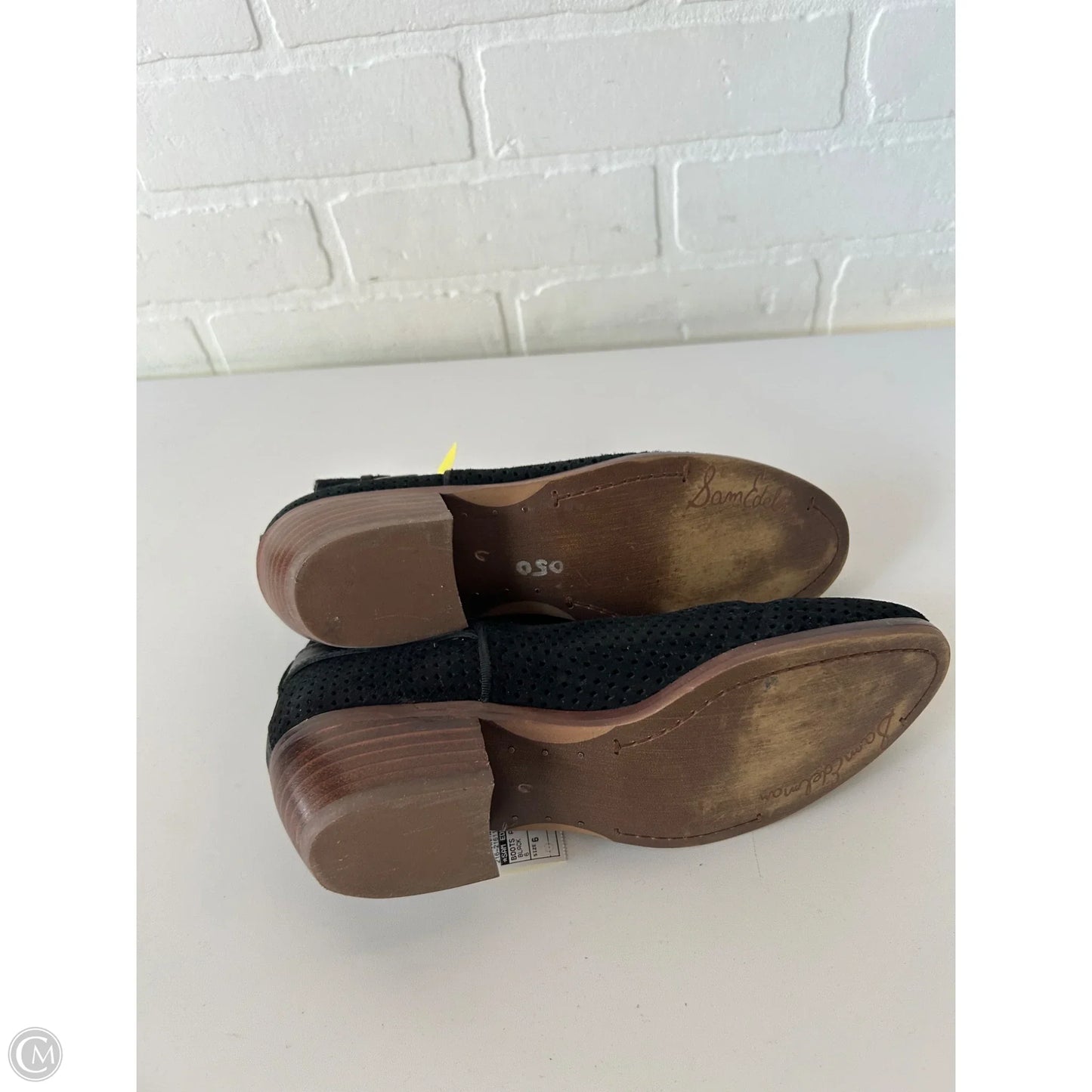 Boots Ankle Flats By Sam Edelman In Black, Size: 6