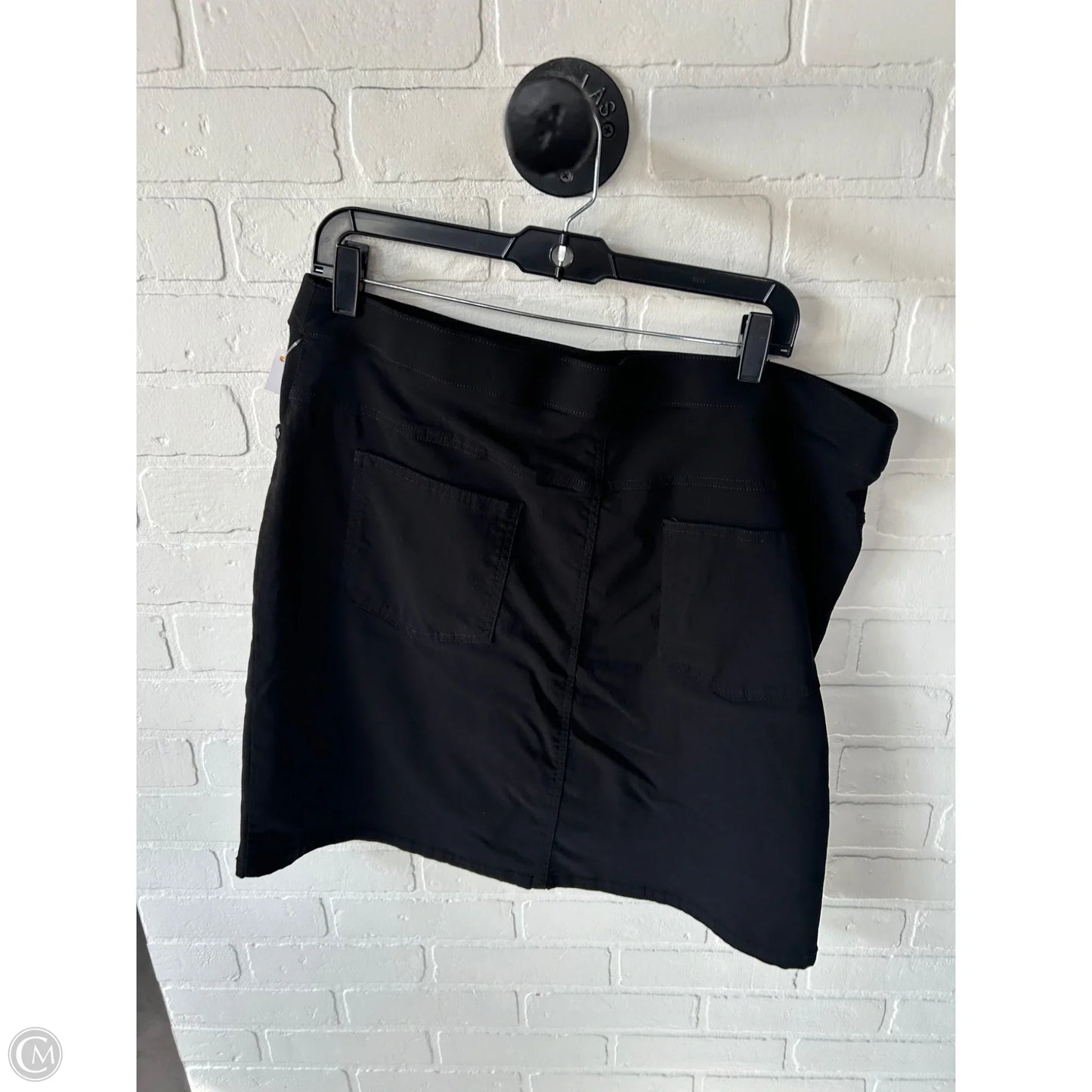 Skort By Hearts Of Palm In Black, Size: 16