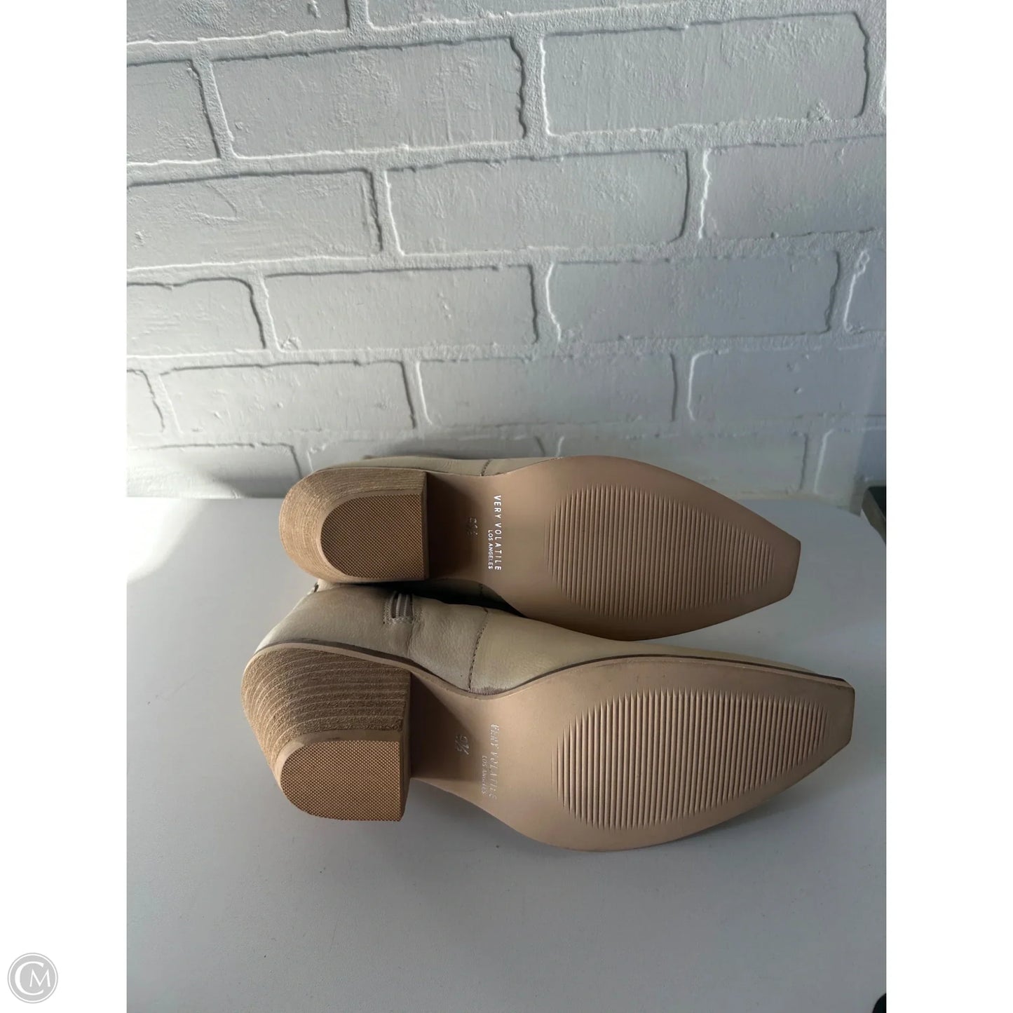 Boots Western By Very Volatile In Cream, Size: 9.5