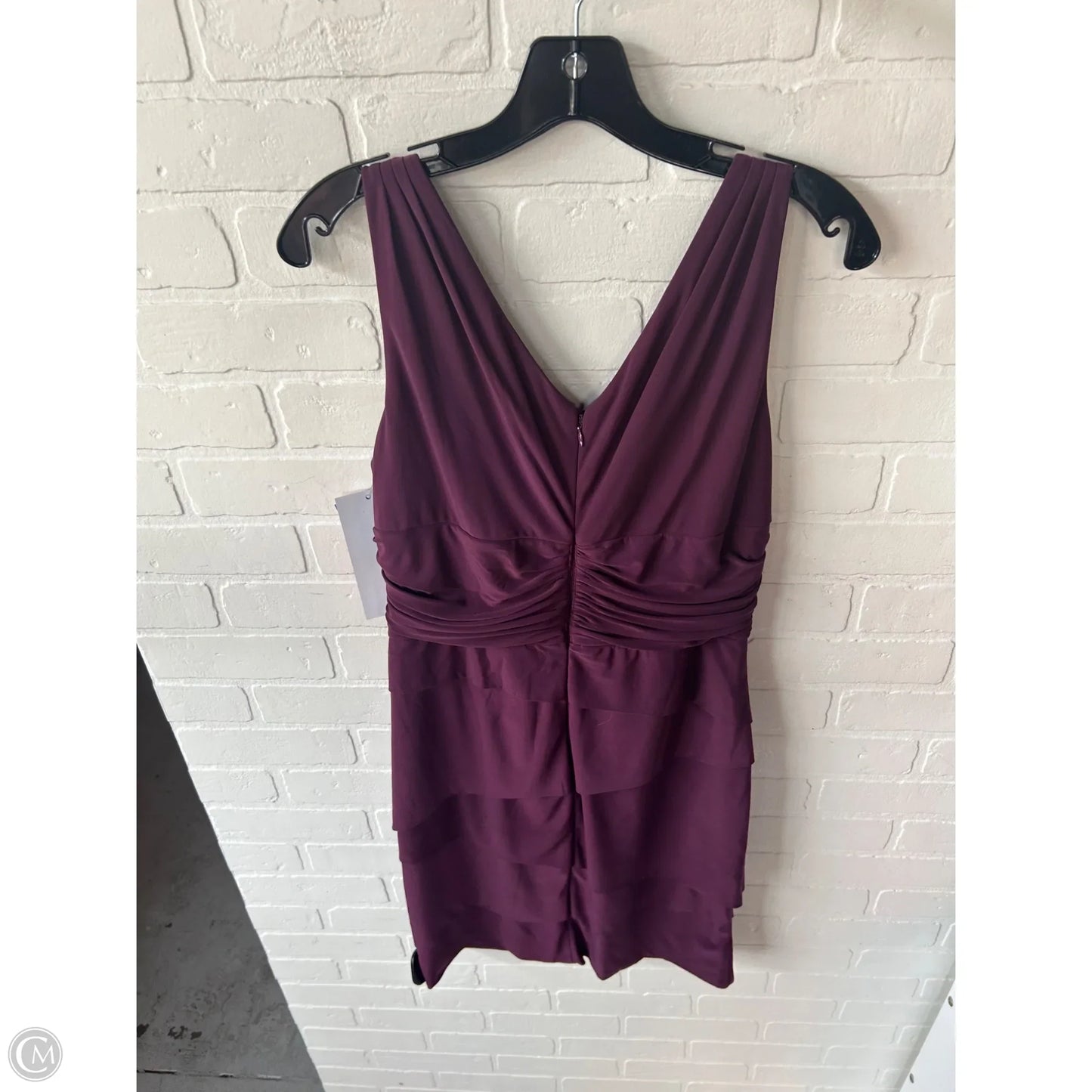 Dress Party Short By White House Black Market In Purple, Size: L