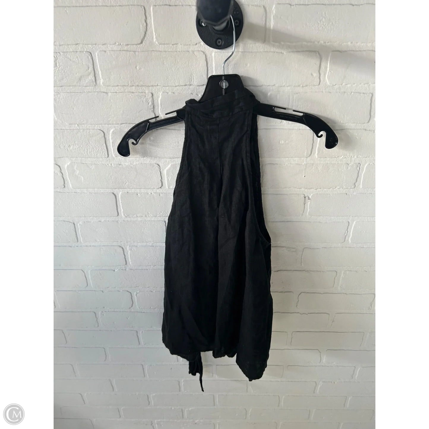 Top Sleeveless By Zara In Black, Size: Xs