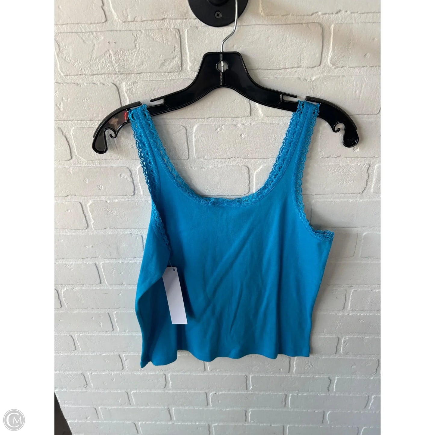 Tank Top By Talbots In Blue, Size: L