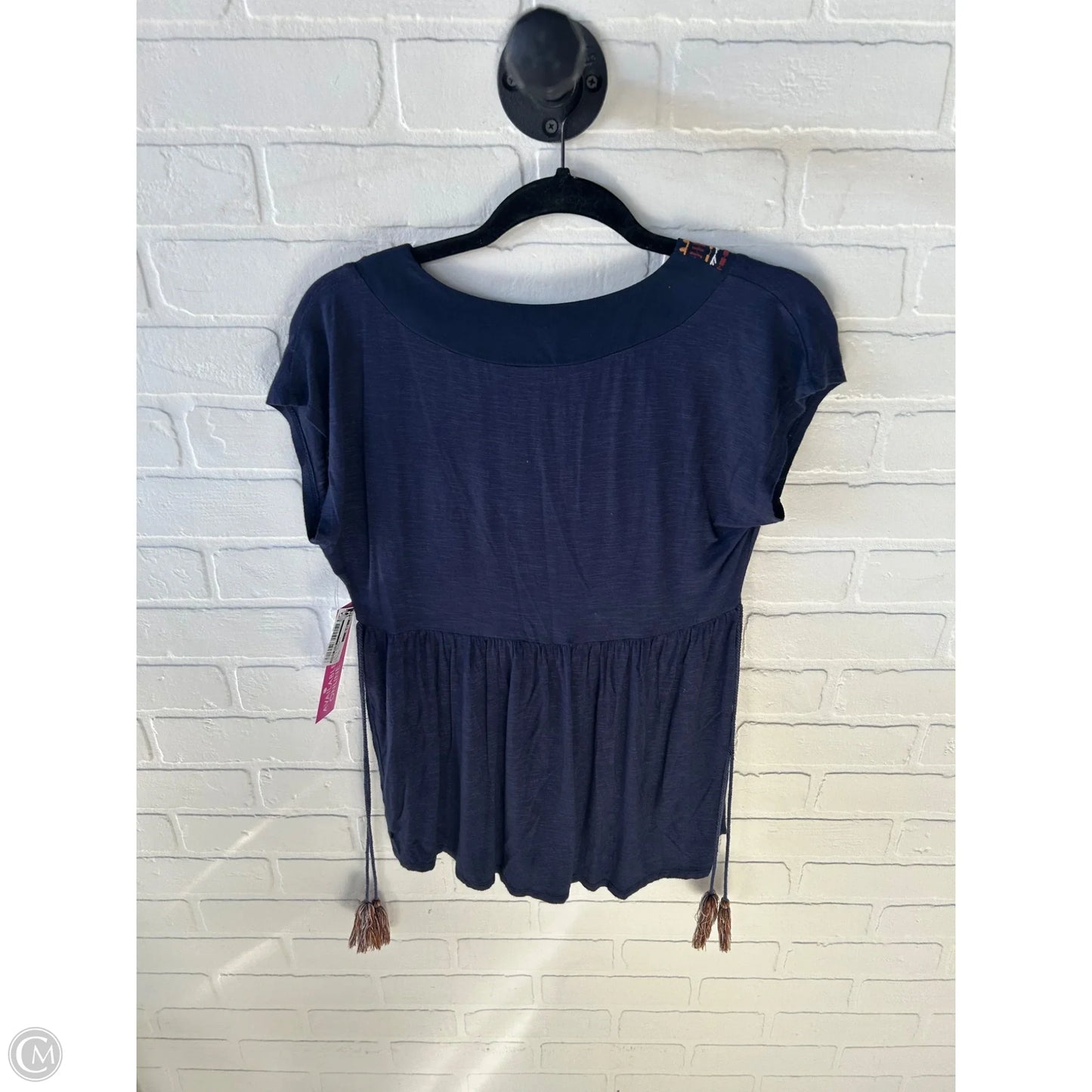 Top Sleeveless By Knox Rose In Blue & Orange, Size: Xs