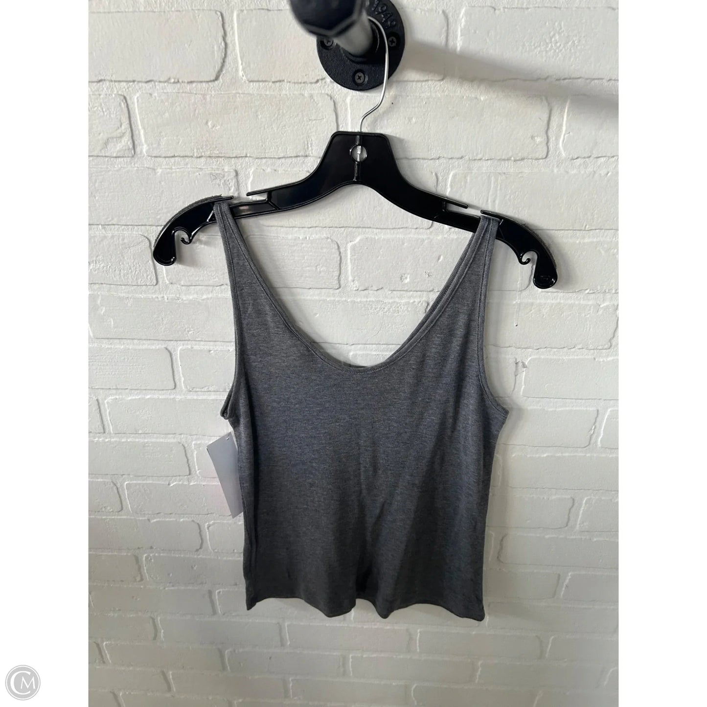 Tank Top By H&m In Grey, Size: S