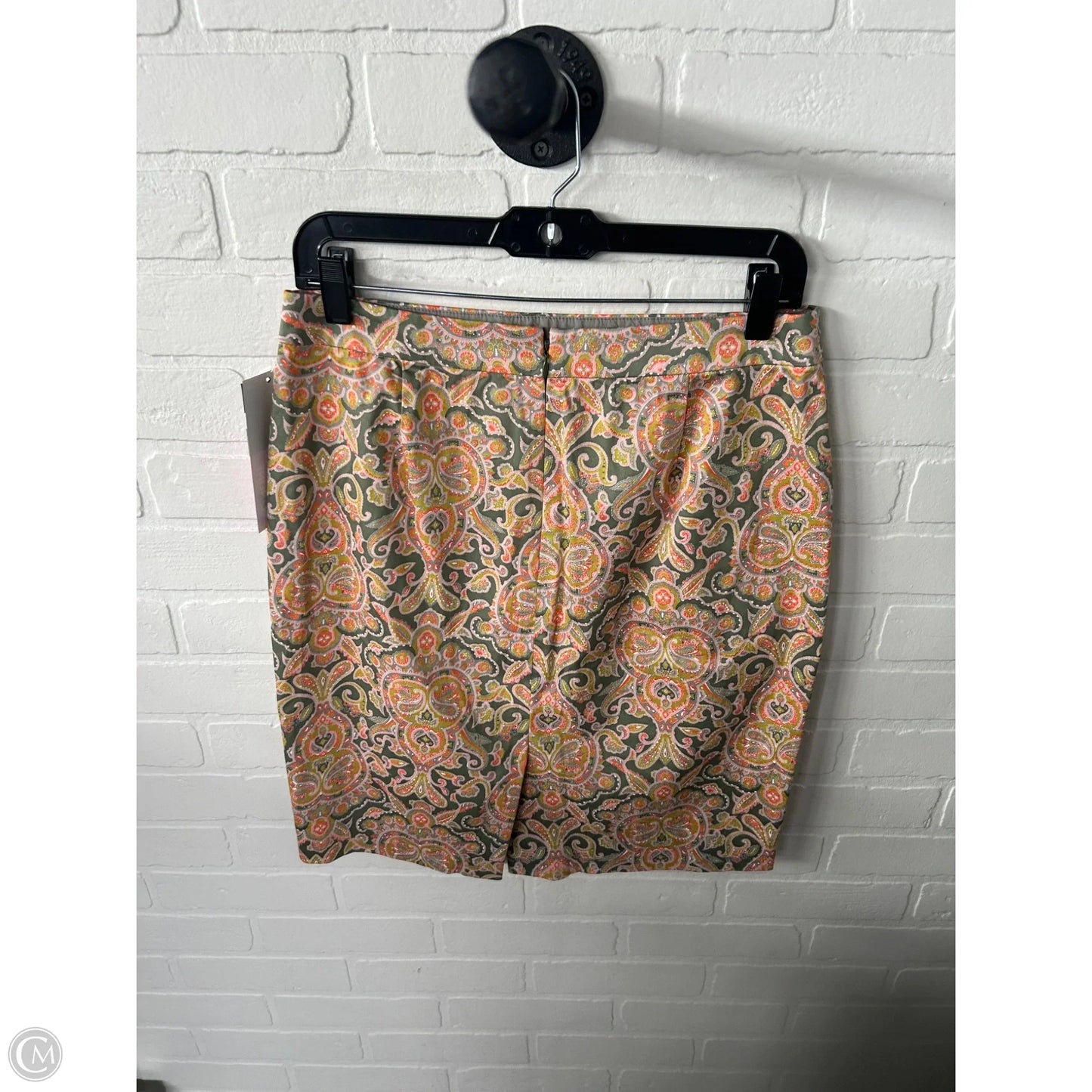 Skirt Mini & Short By J. Crew In Green & Orange, Size: 6