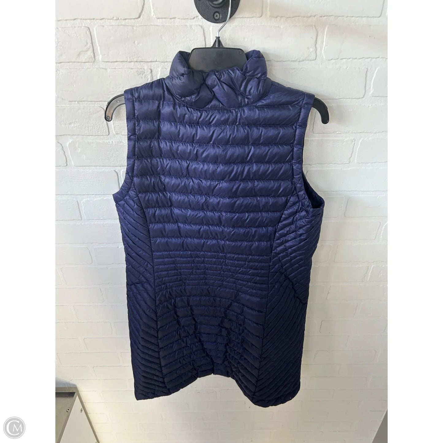 Vest Puffer & Quilted By Duluth Trading In Blue, Size: M