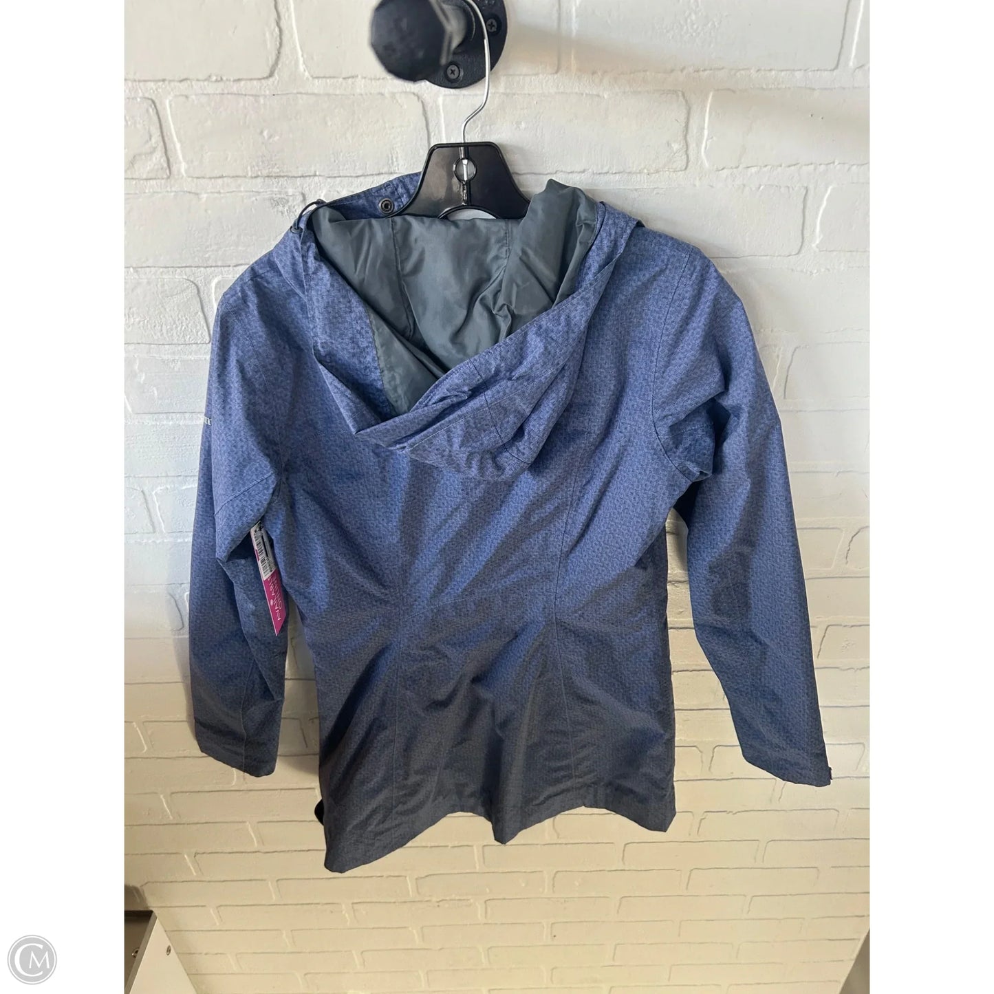 Jacket Windbreaker By Columbia In Blue, Size: Xs