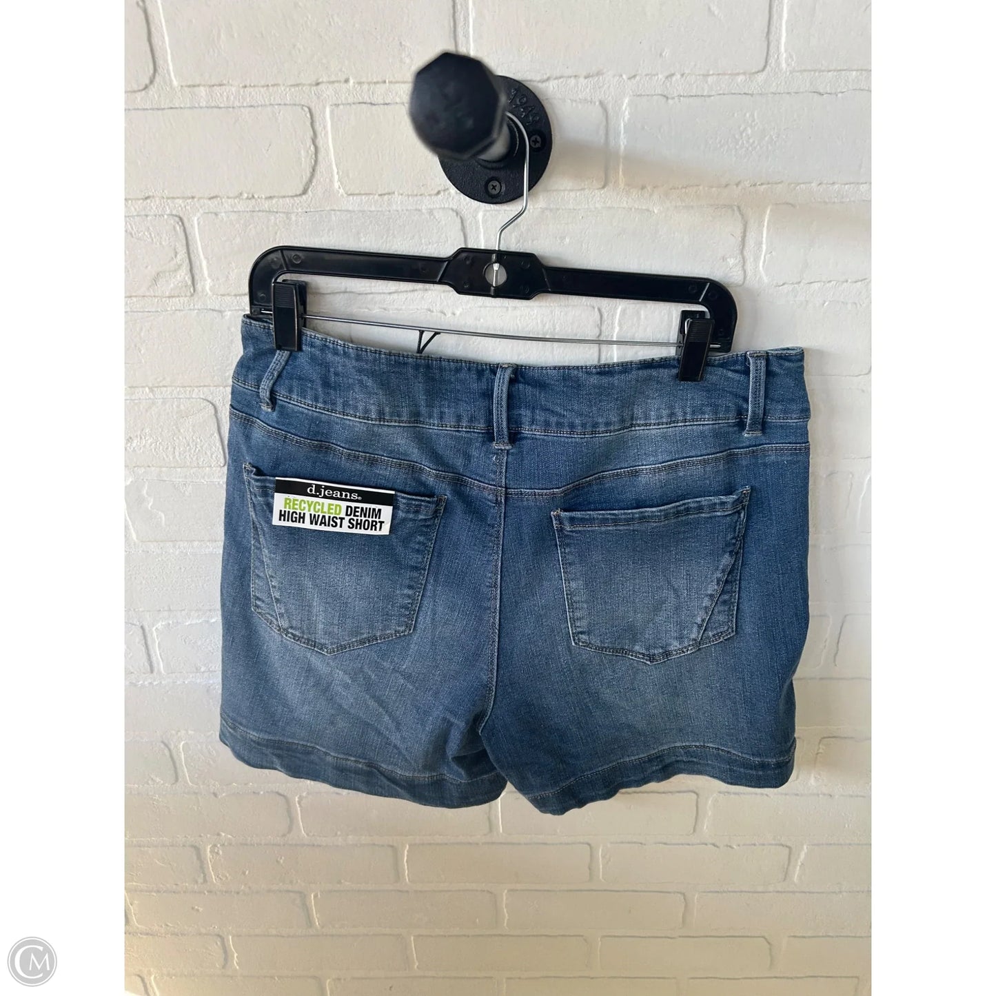 Shorts By D Jeans In Blue Denim, Size: 14