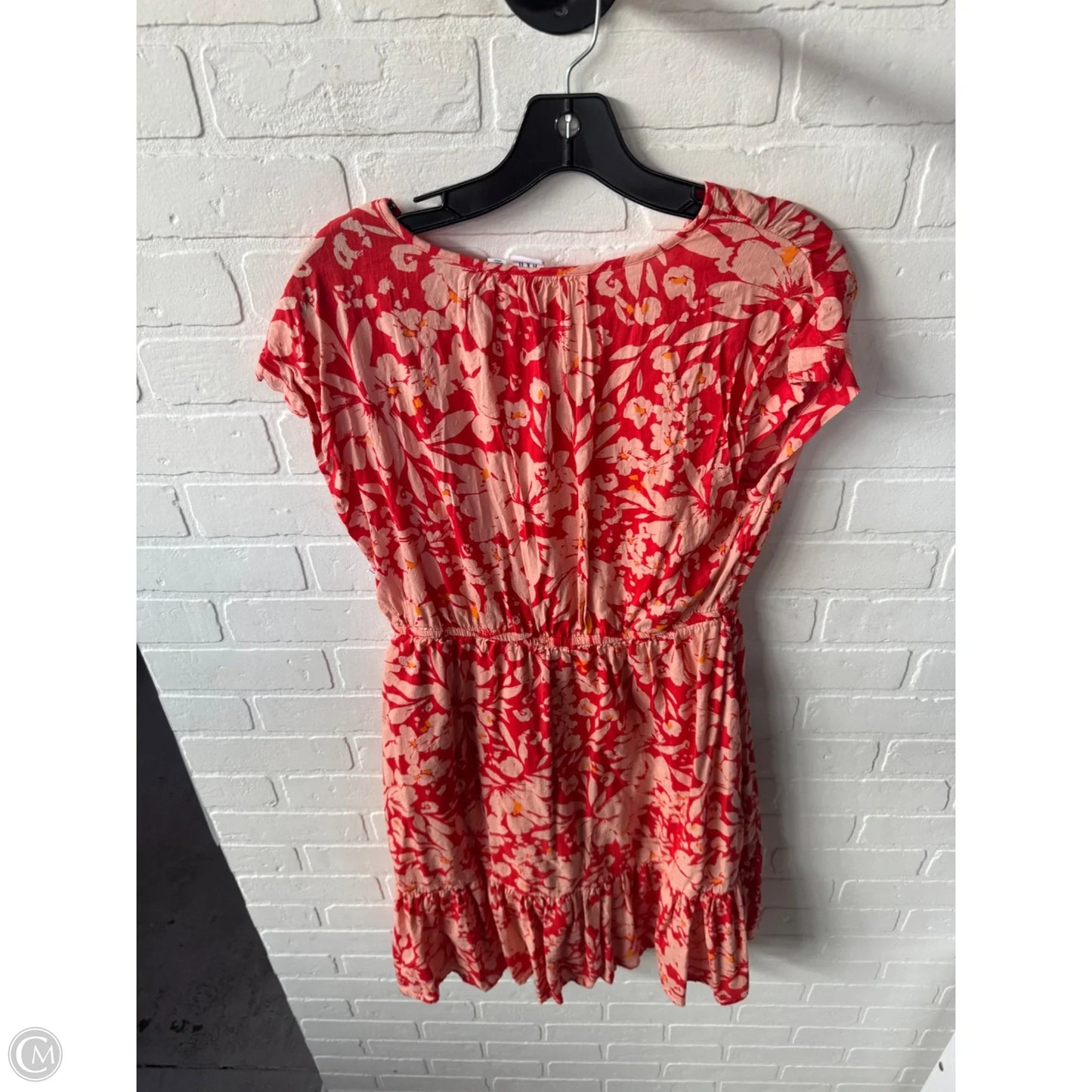 Dress Casual Midi By Gap In Orange, Size: S