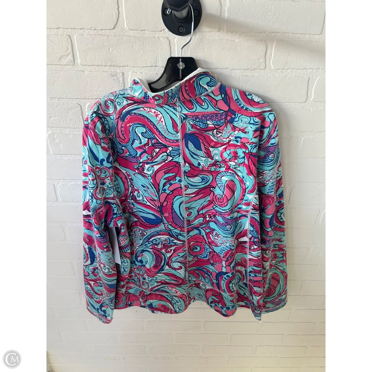Jacket Other By Talbots In Blue & Pink, Size: Xl