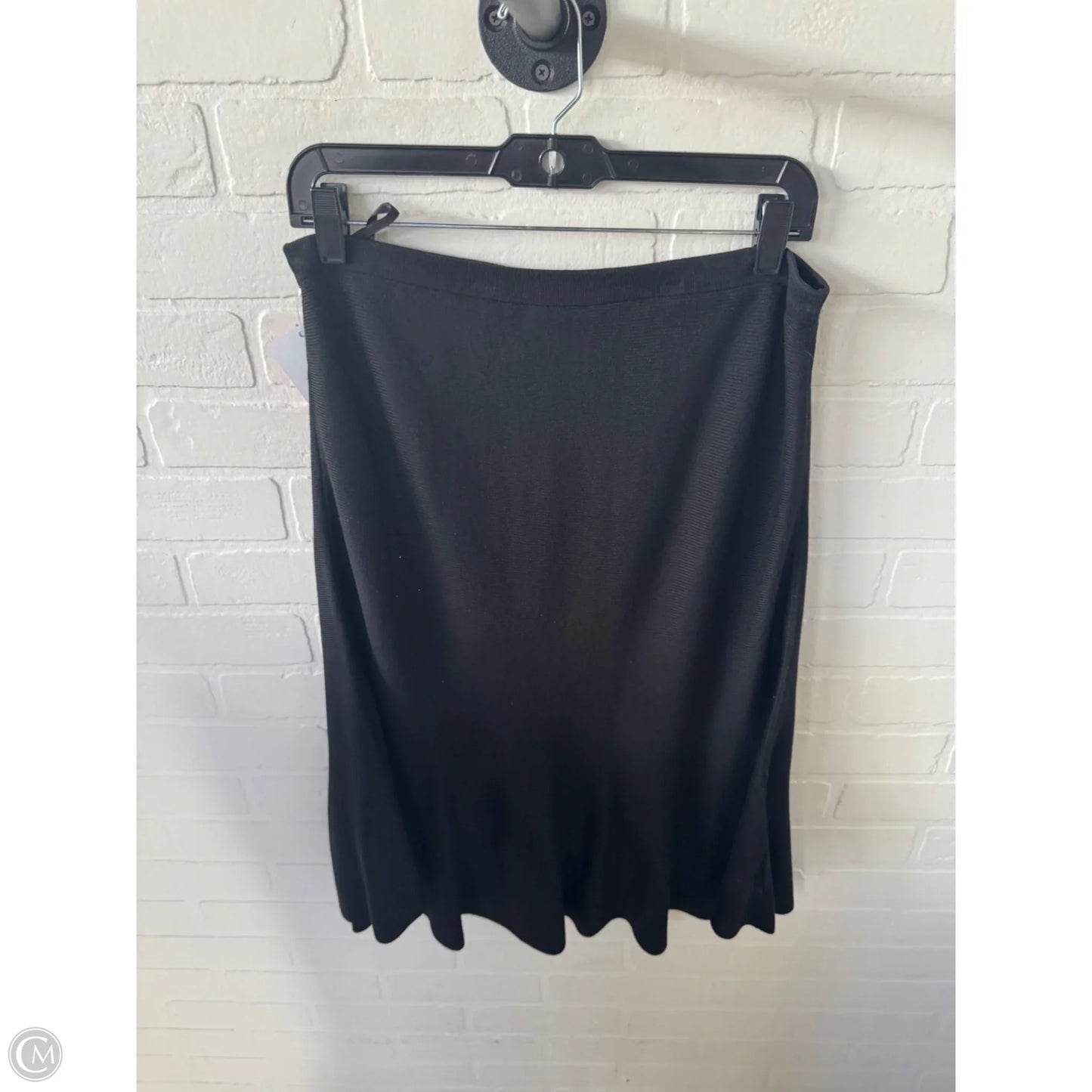 Skirt Midi By Eileen Fisher In Black, Size: 4