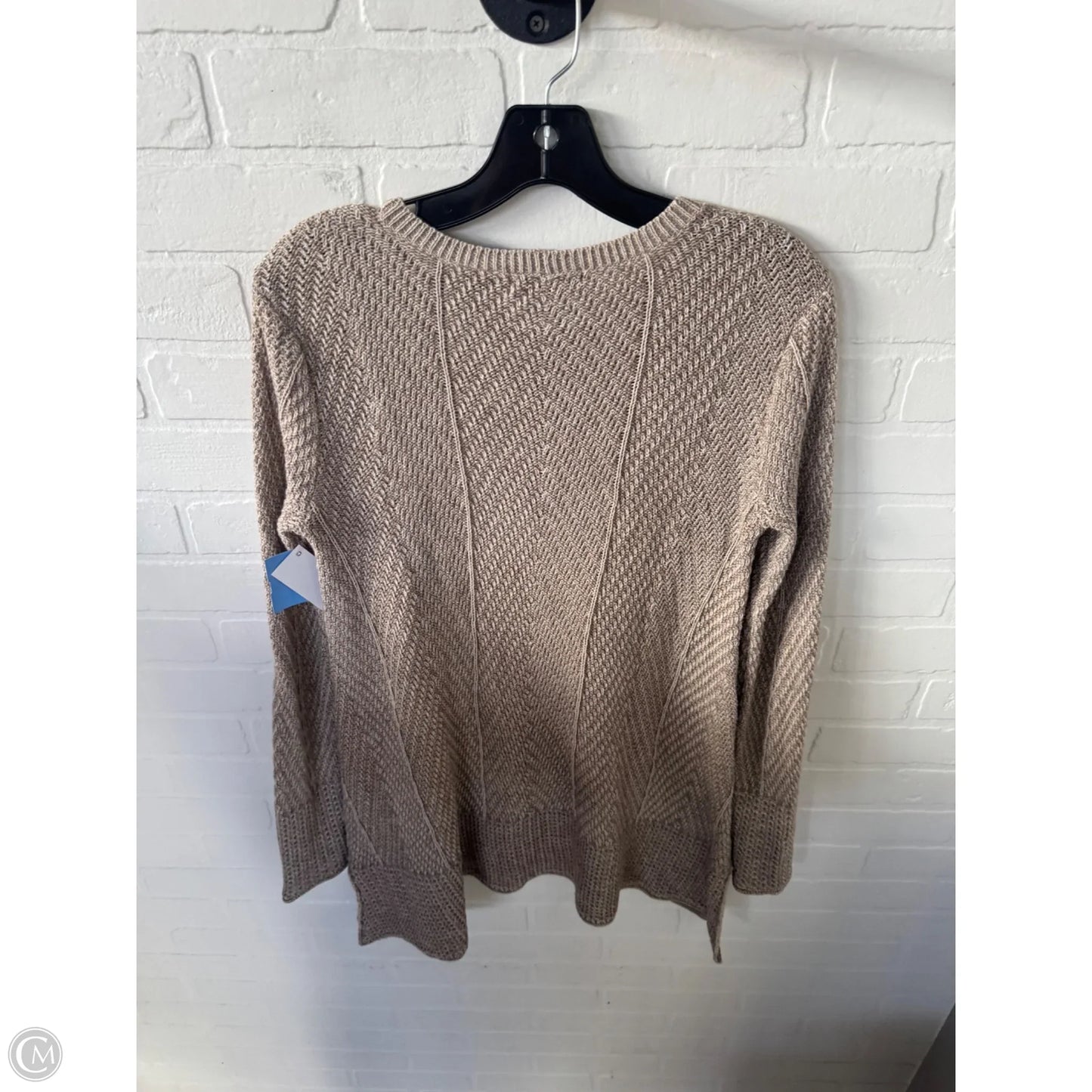 Sweater By Jeanne Pierre In Brown, Size: S