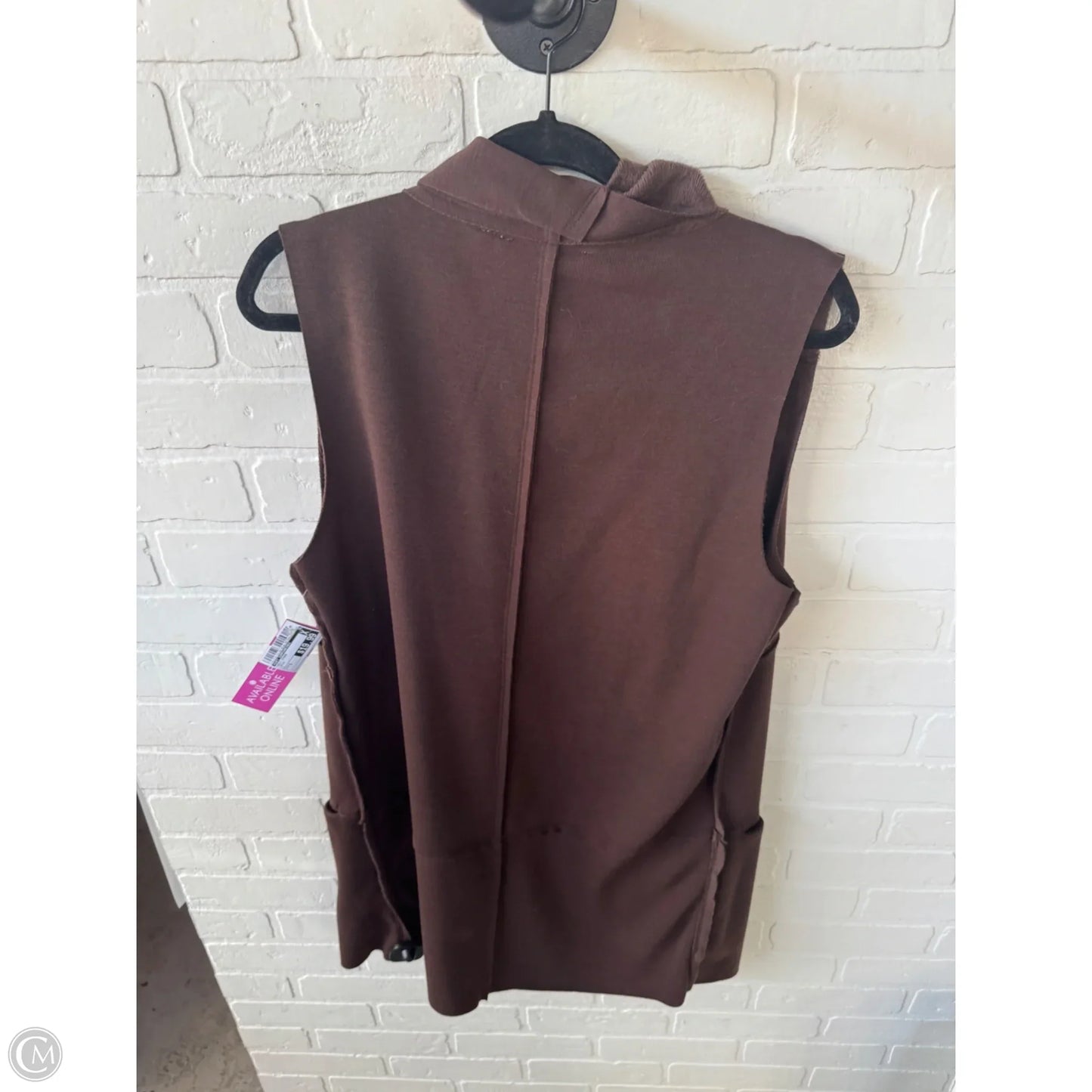 Vest Other By Soft Surroundings In Brown, Size: S